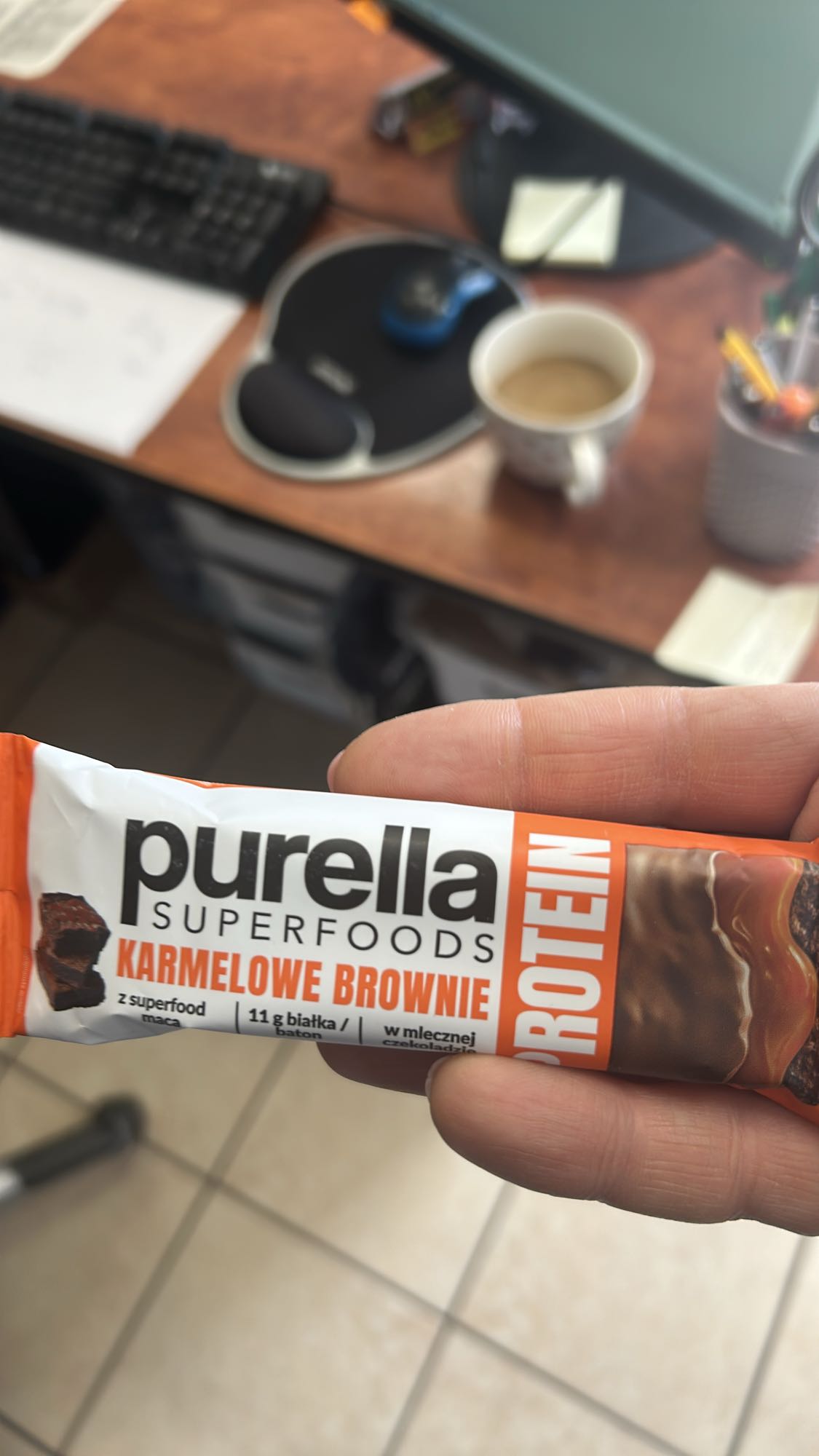 Karmelowe Brownie Baton