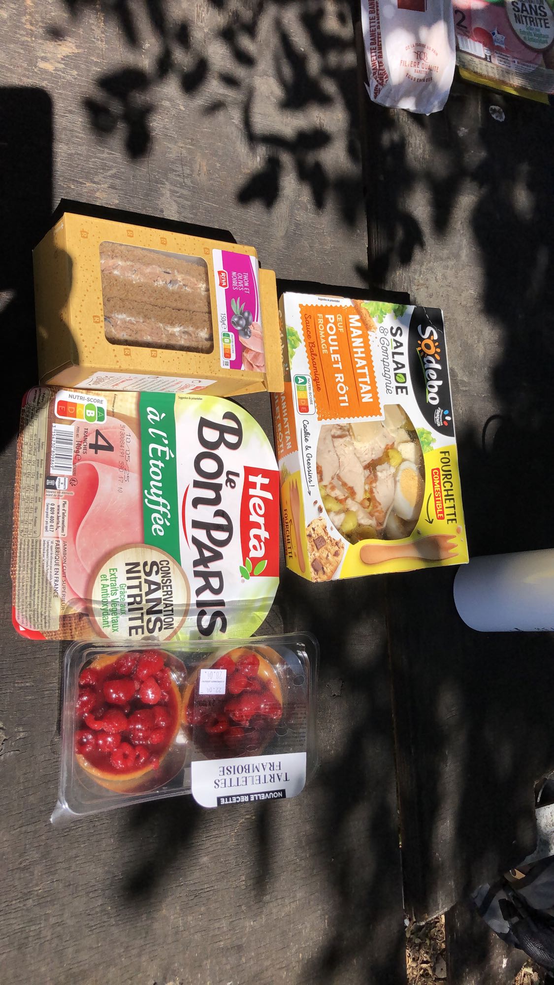 Déjeuner pique-nique