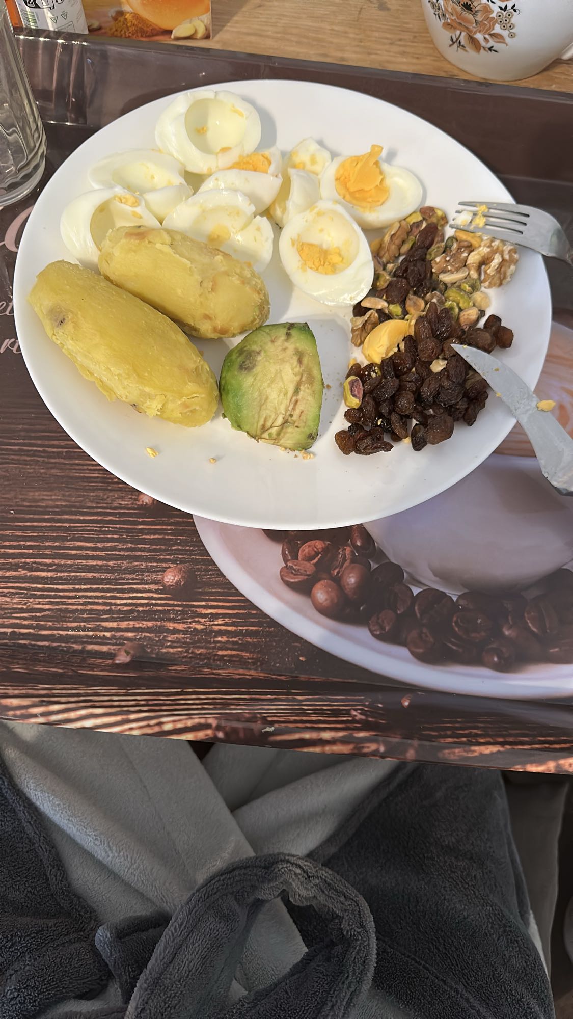 Huevos con frutos secos