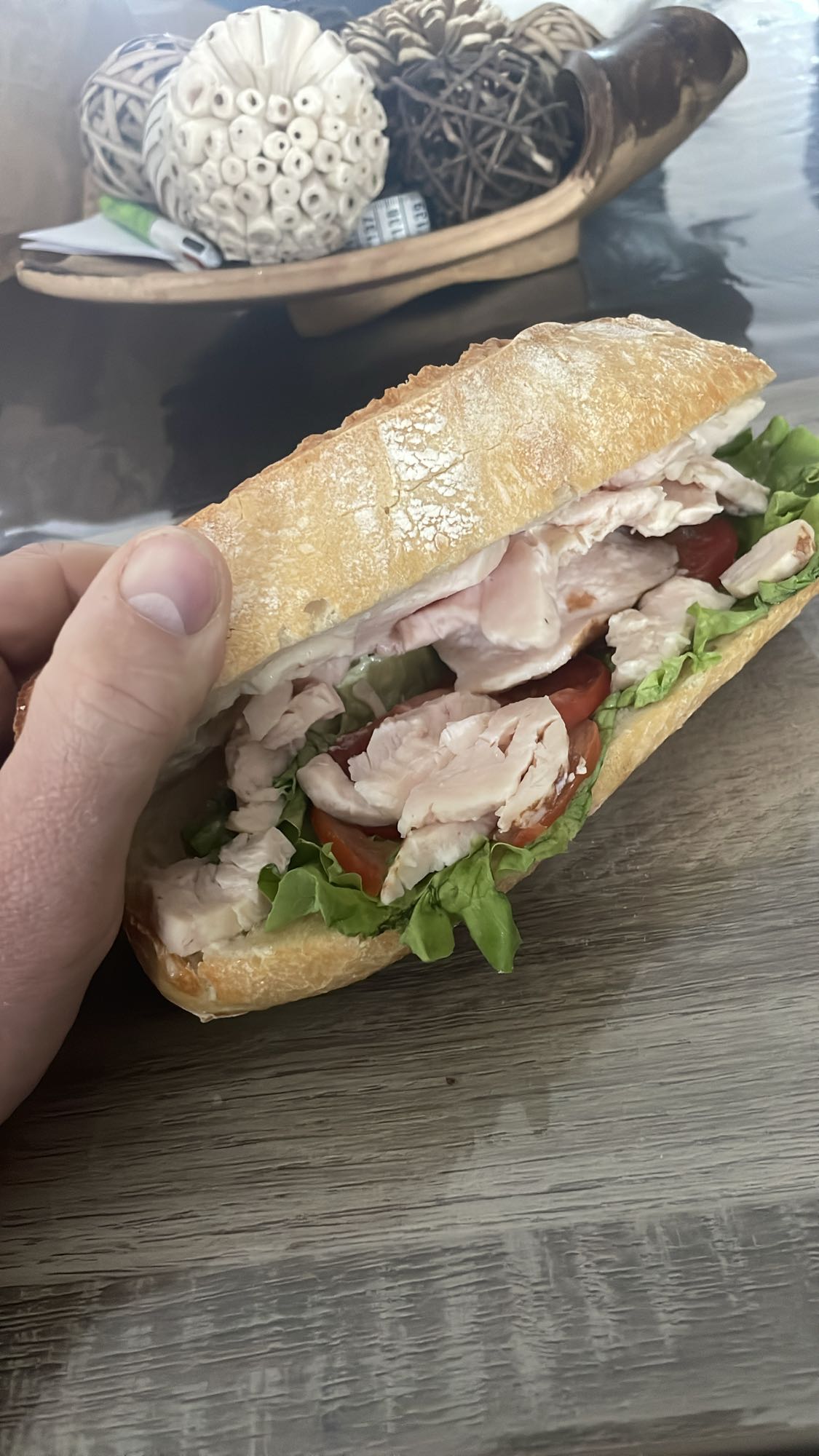 Sandwich au poulet