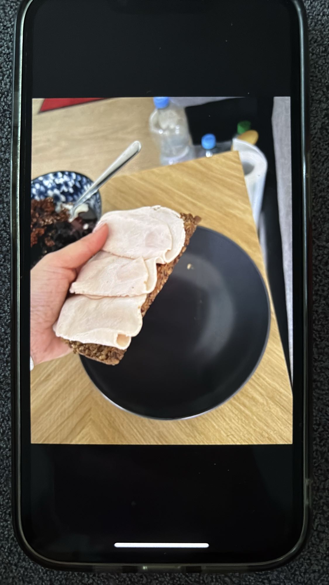 Pan negro con Putenbrust