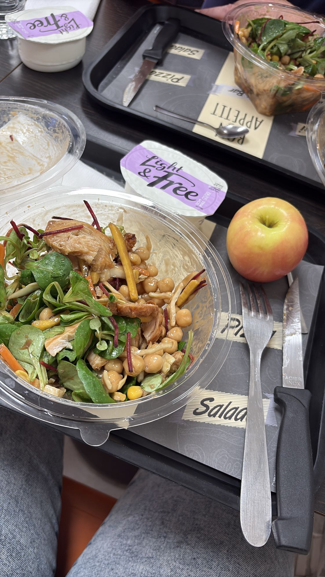 Salade poulet pois chiches