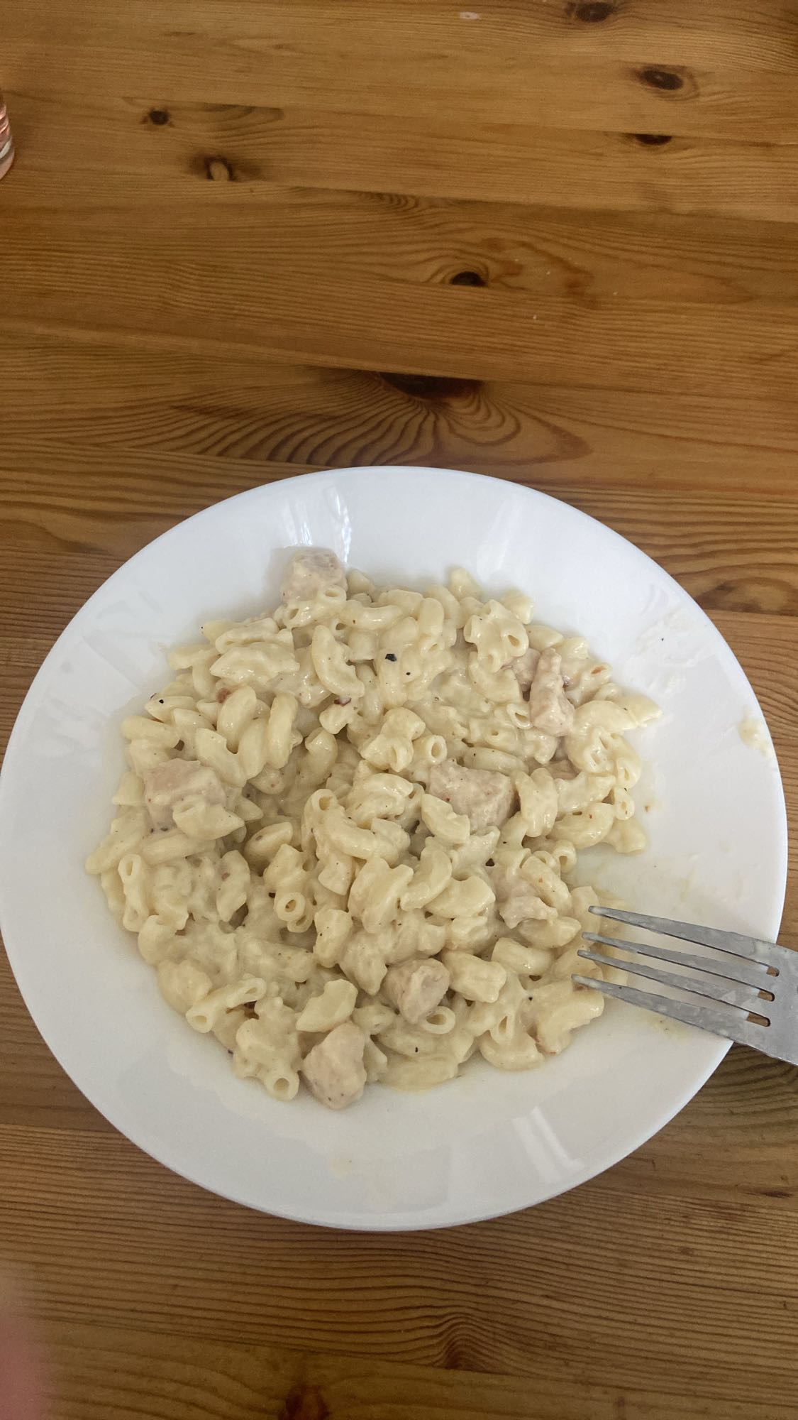 Krämig kycklingpasta