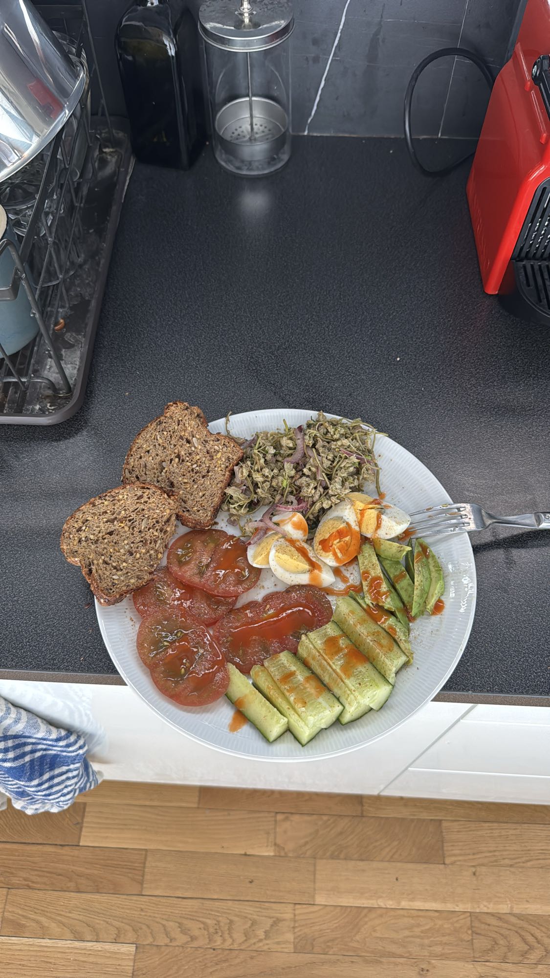 Assiette santé variée