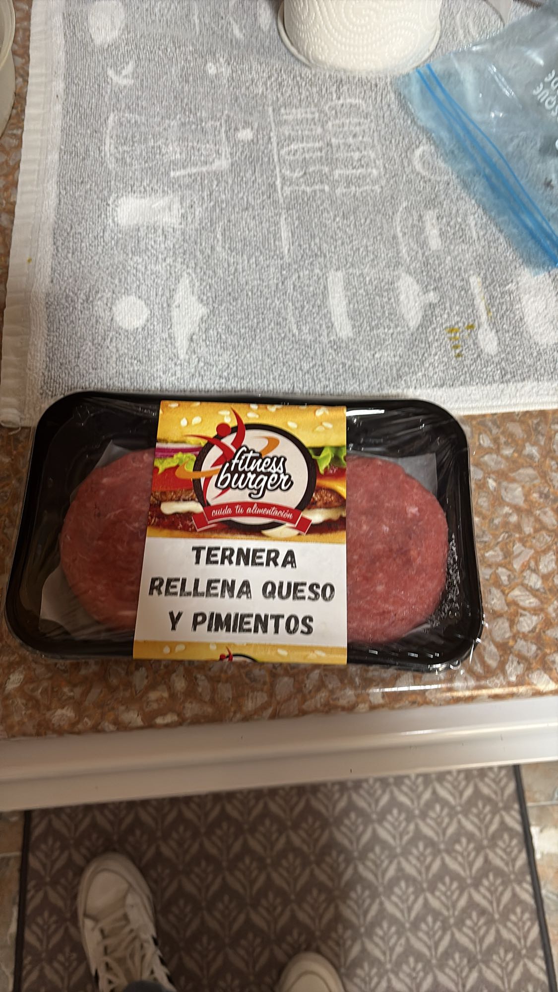 Ternera con queso y pimientos