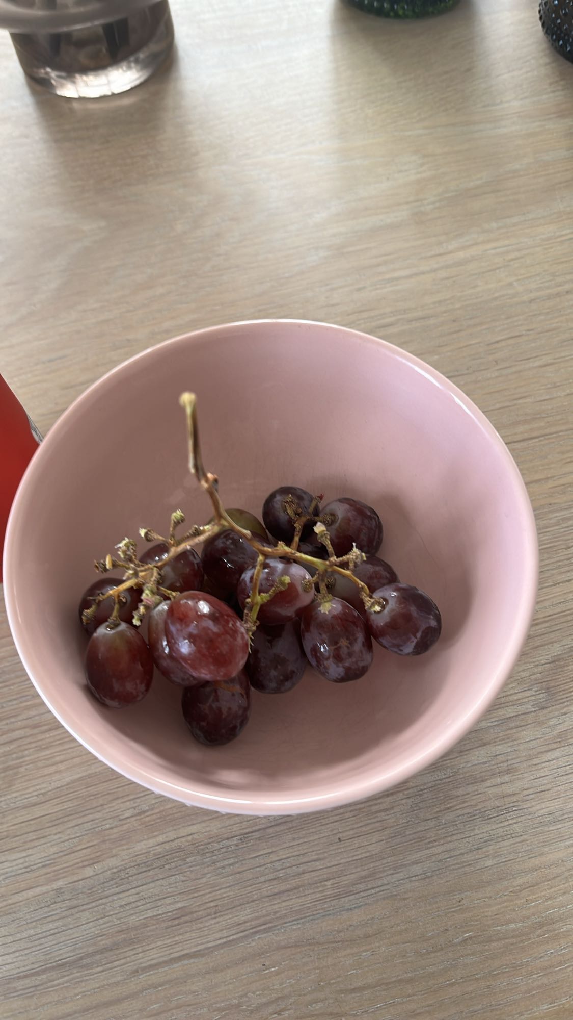 Skål med vindruvor