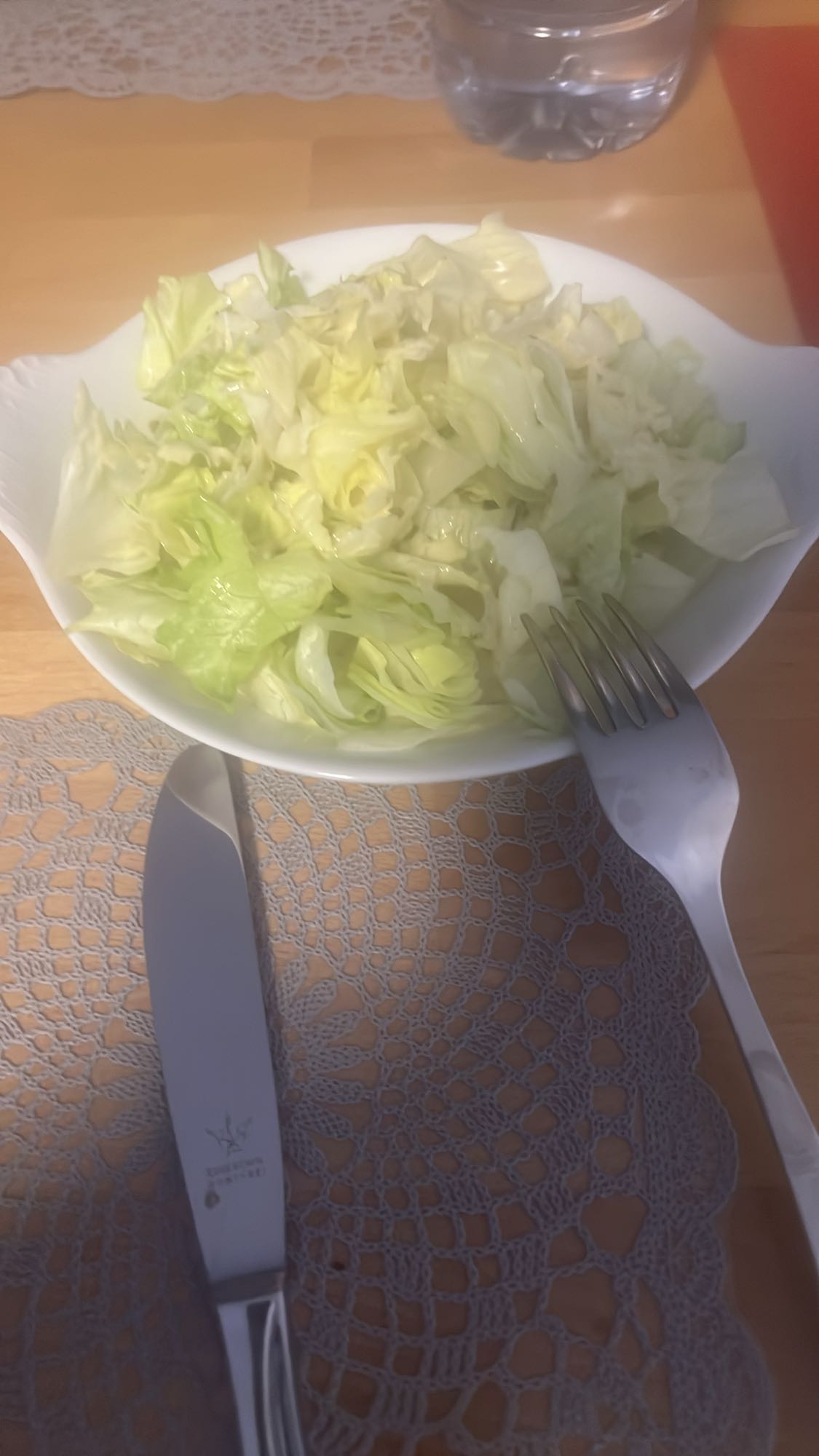 Ensalada de lechuga