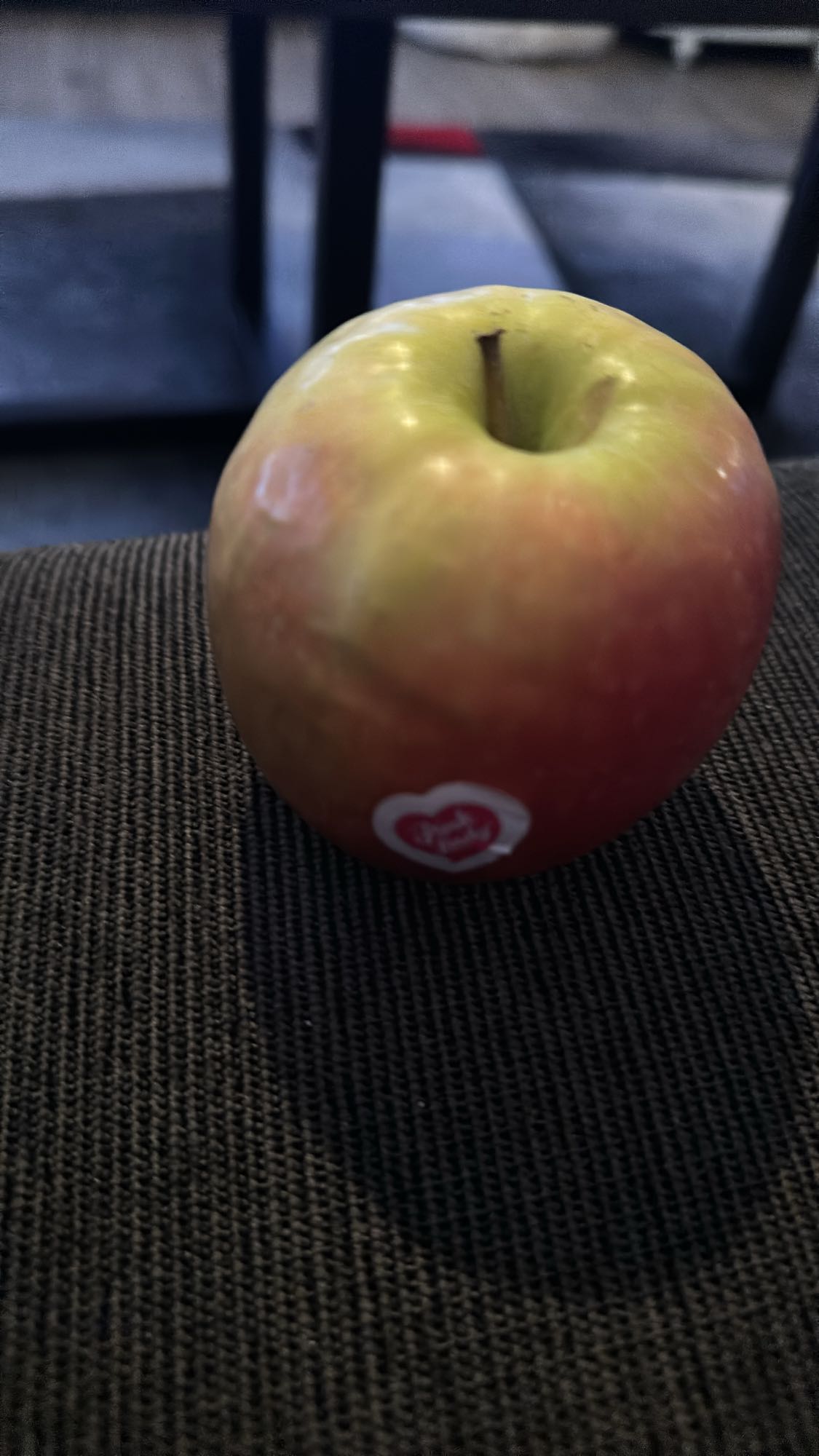Röd äpple