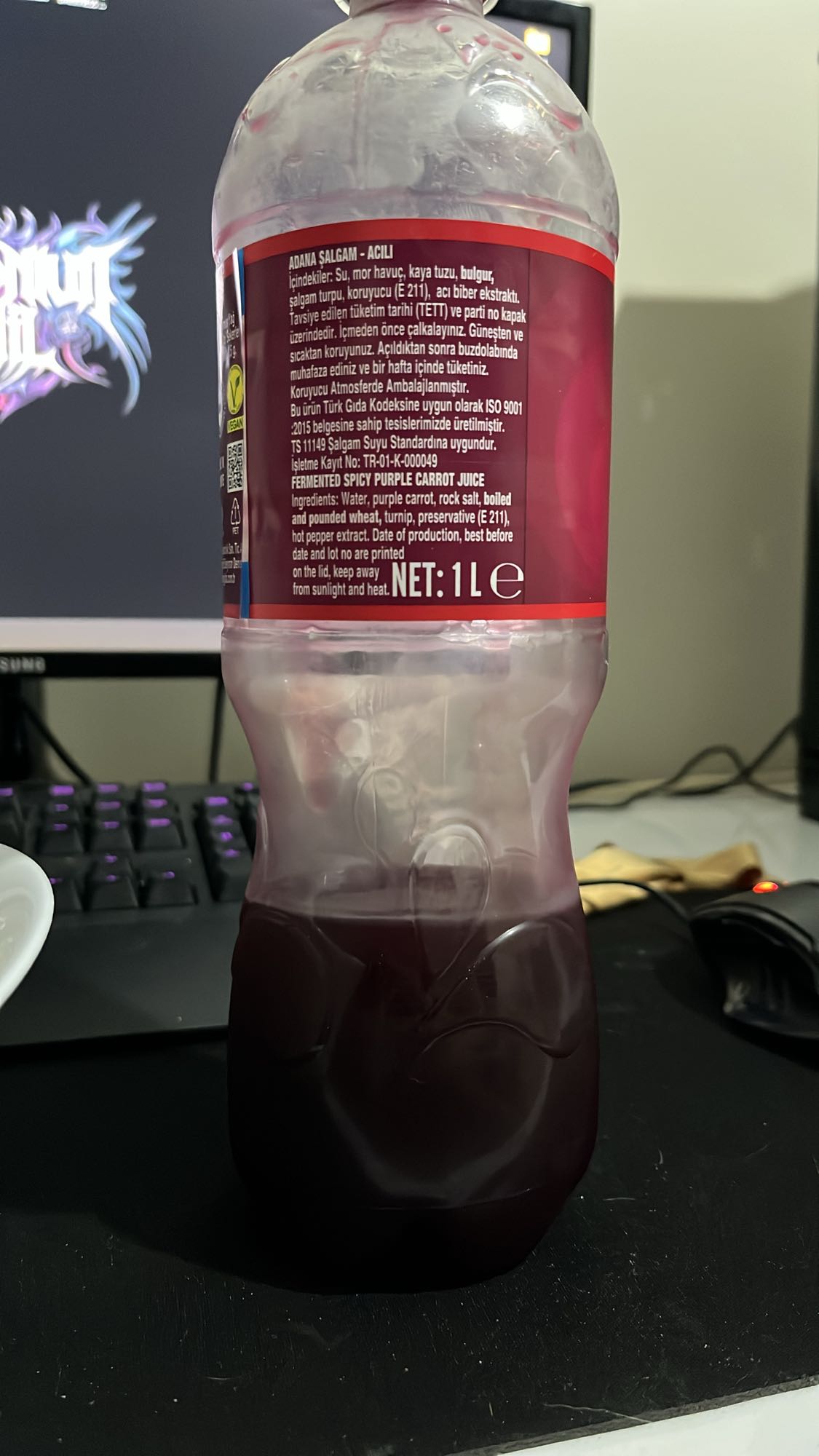 Acılı Şalgam Suyu