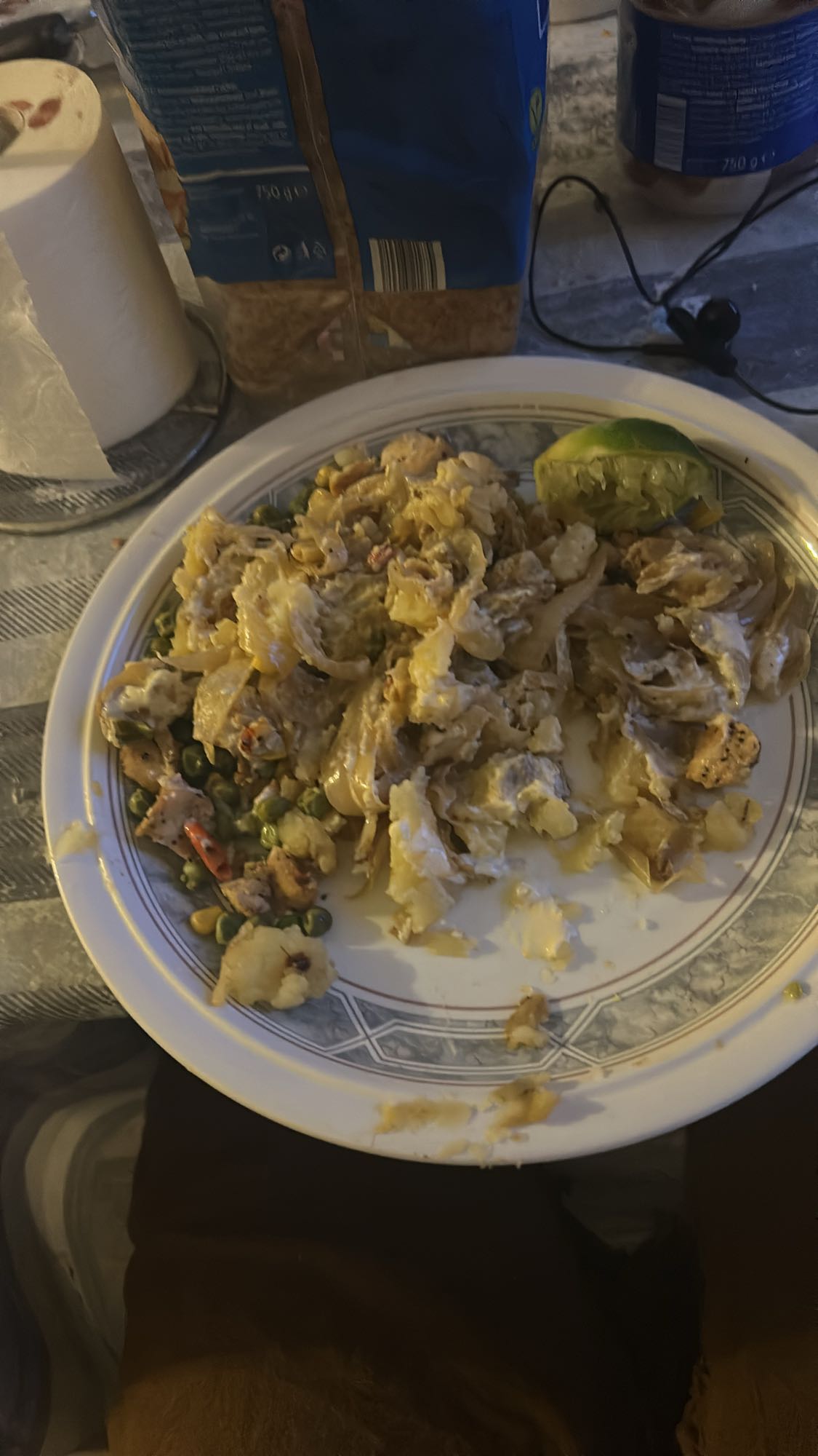 Kycklingröra med grönsaker