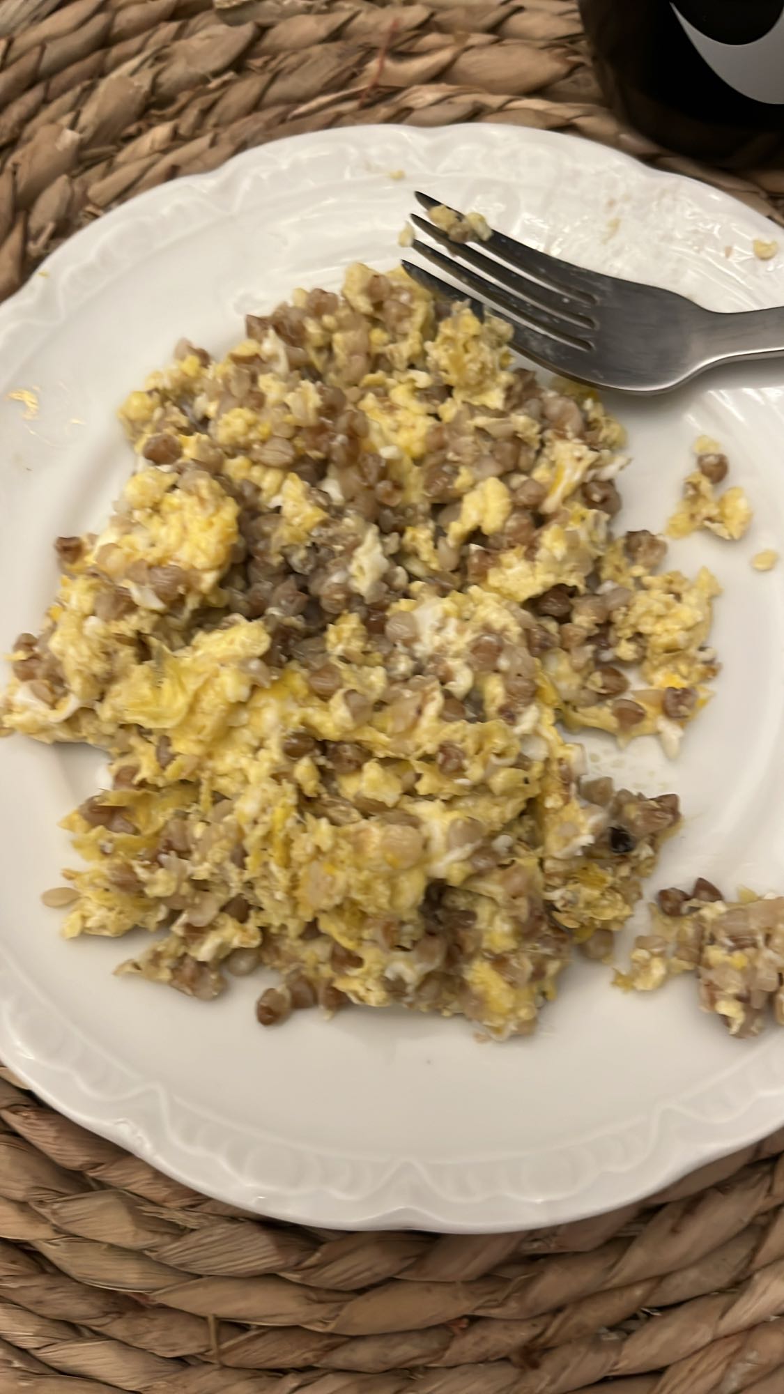 Eggs with Buckwheat