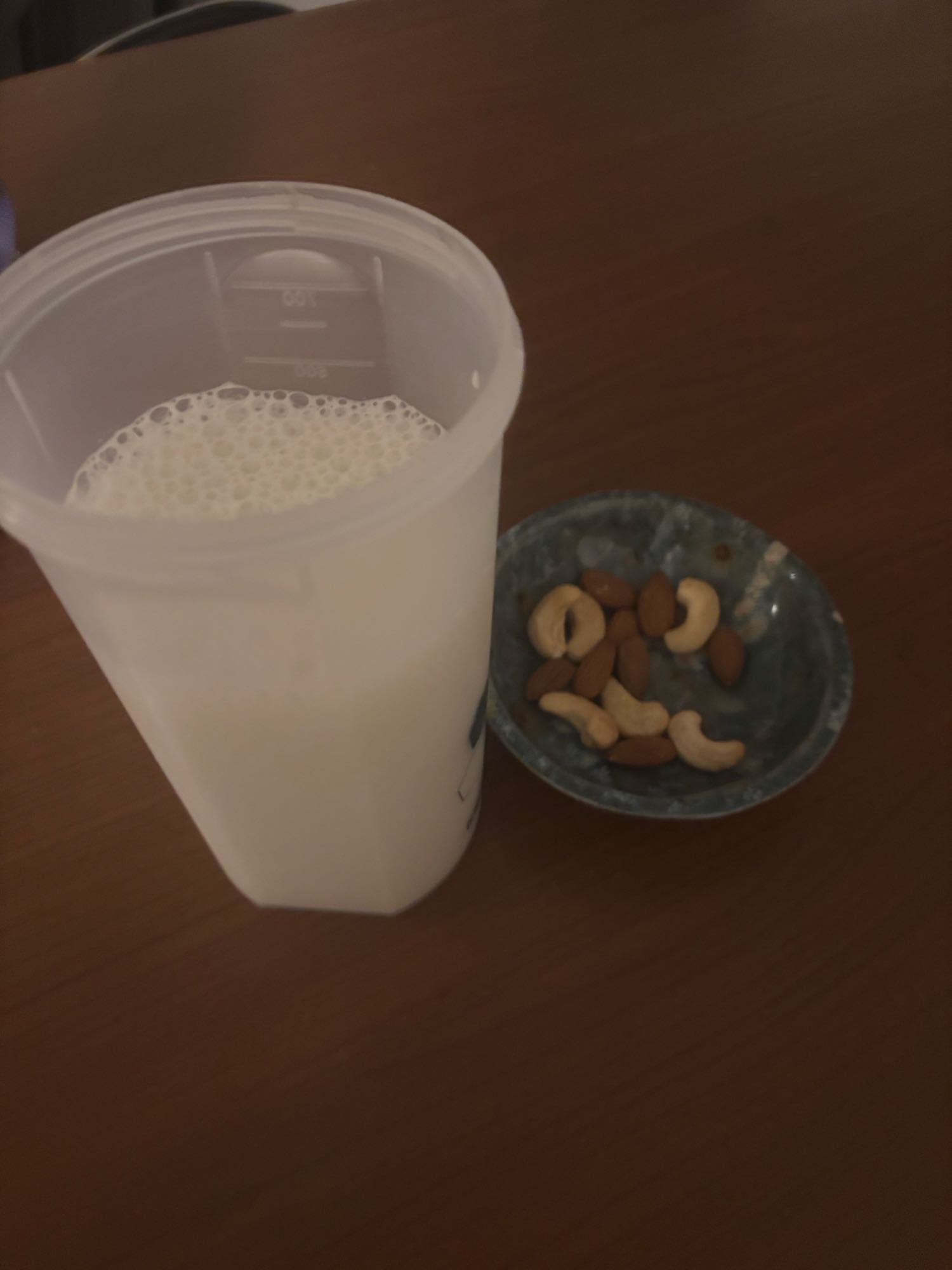 Lait coco/amande et noix