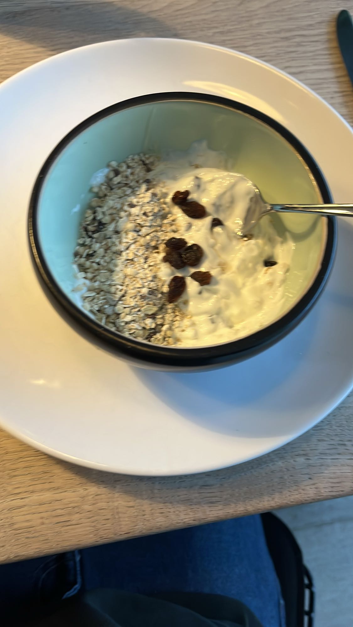 Yoghurt met muesli