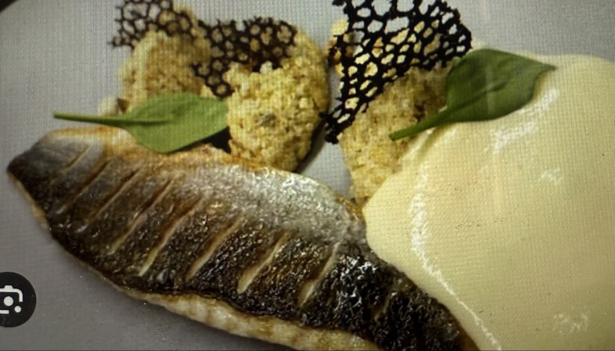 Filet de poisson grillé