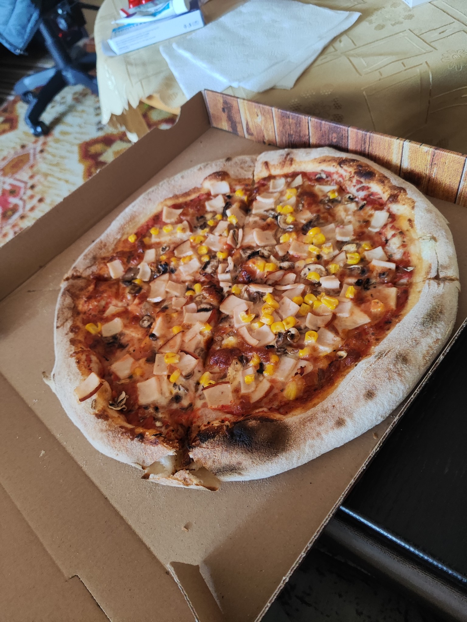 Chicken Veggie Pizza