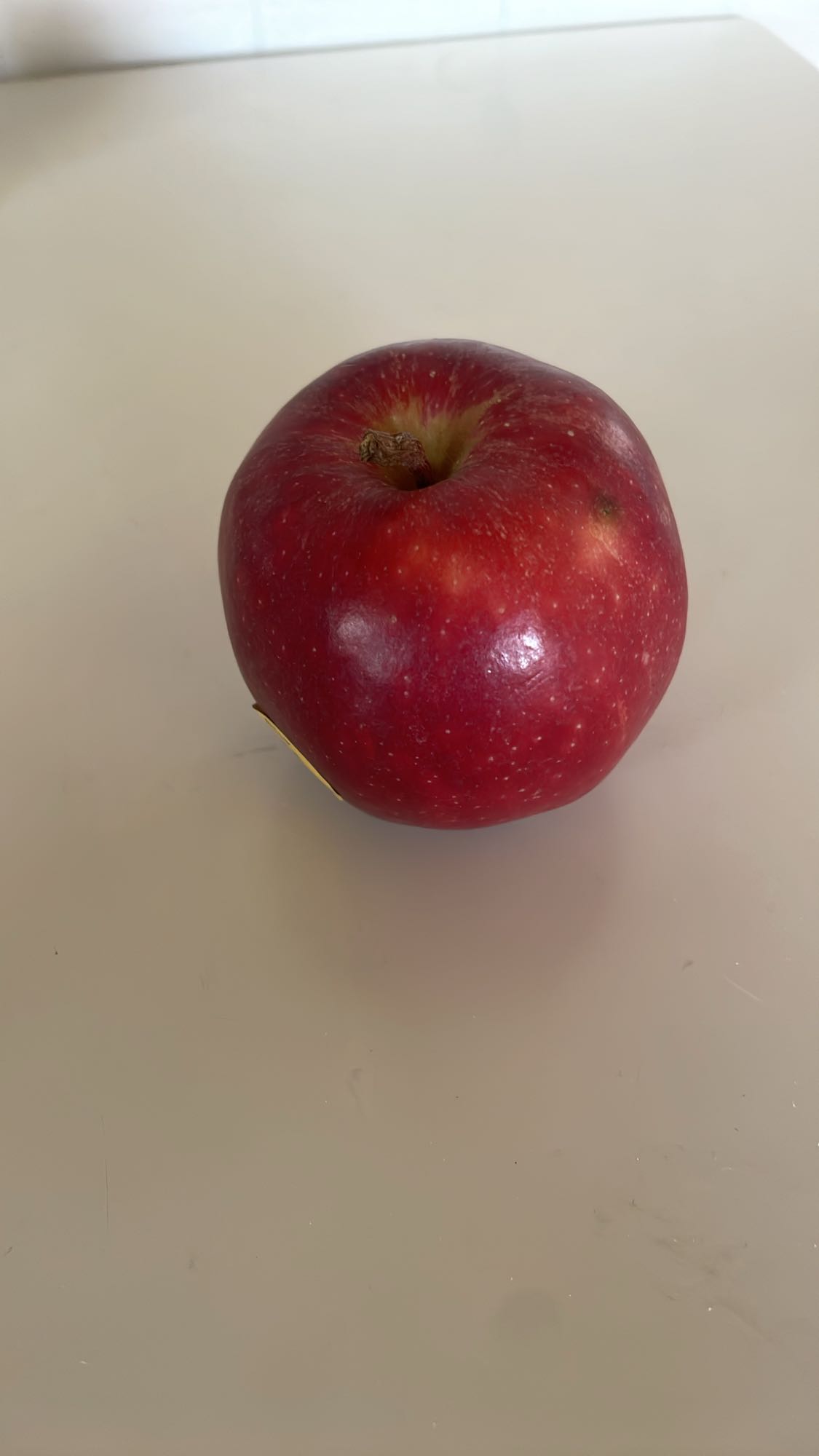 Röd äpple
