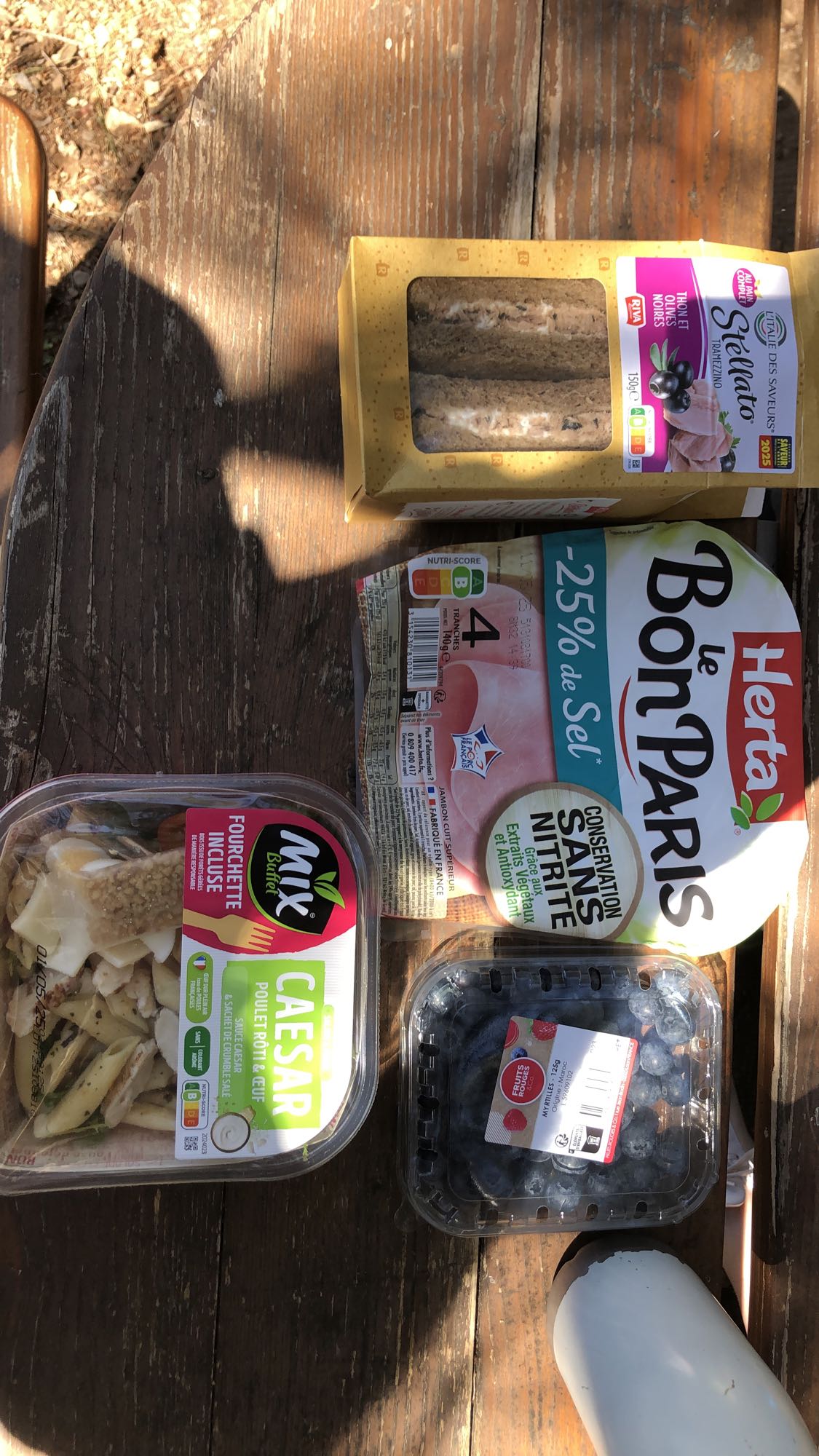 Déjeuner pique-nique