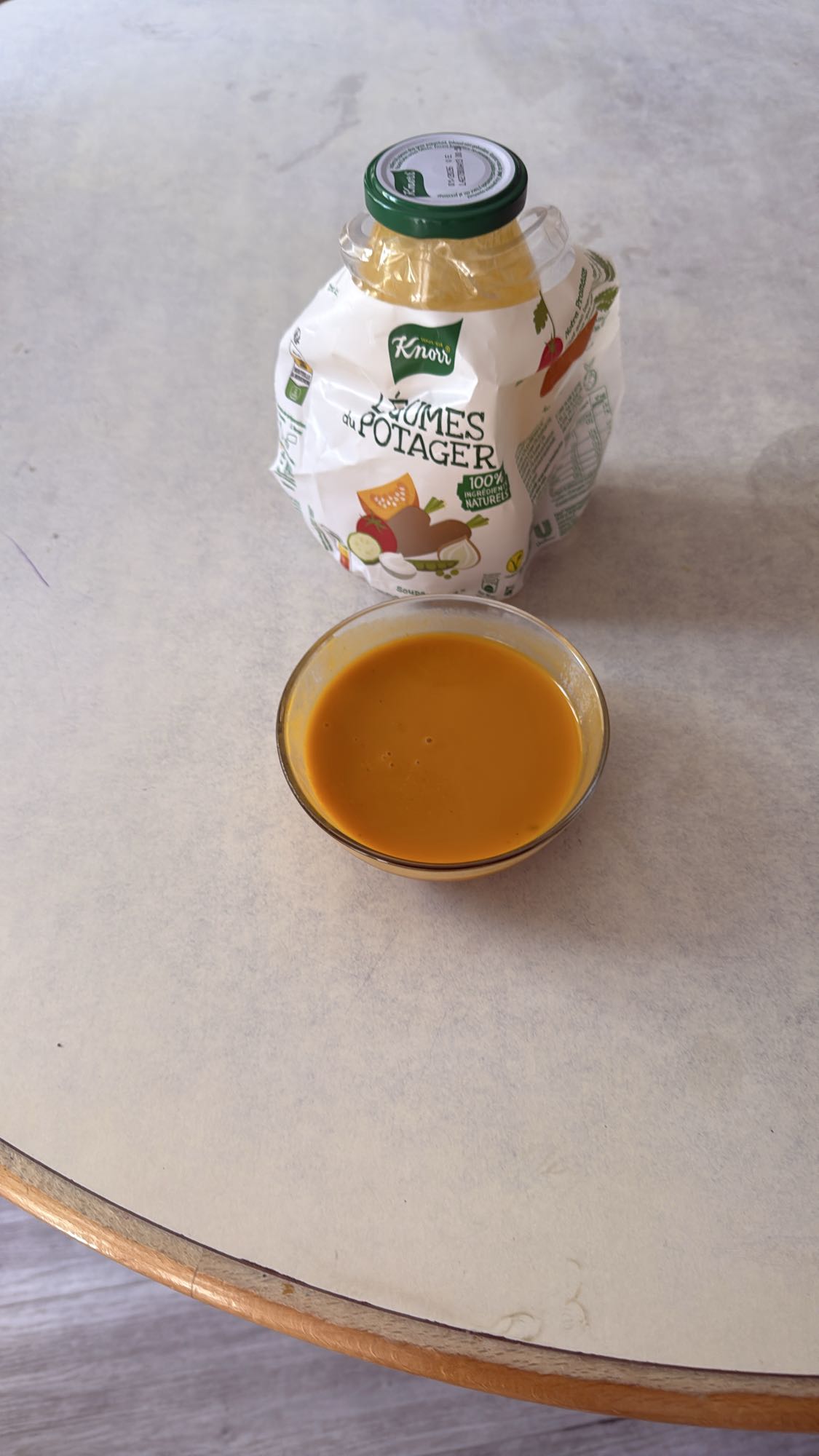 Soupe légumes potager