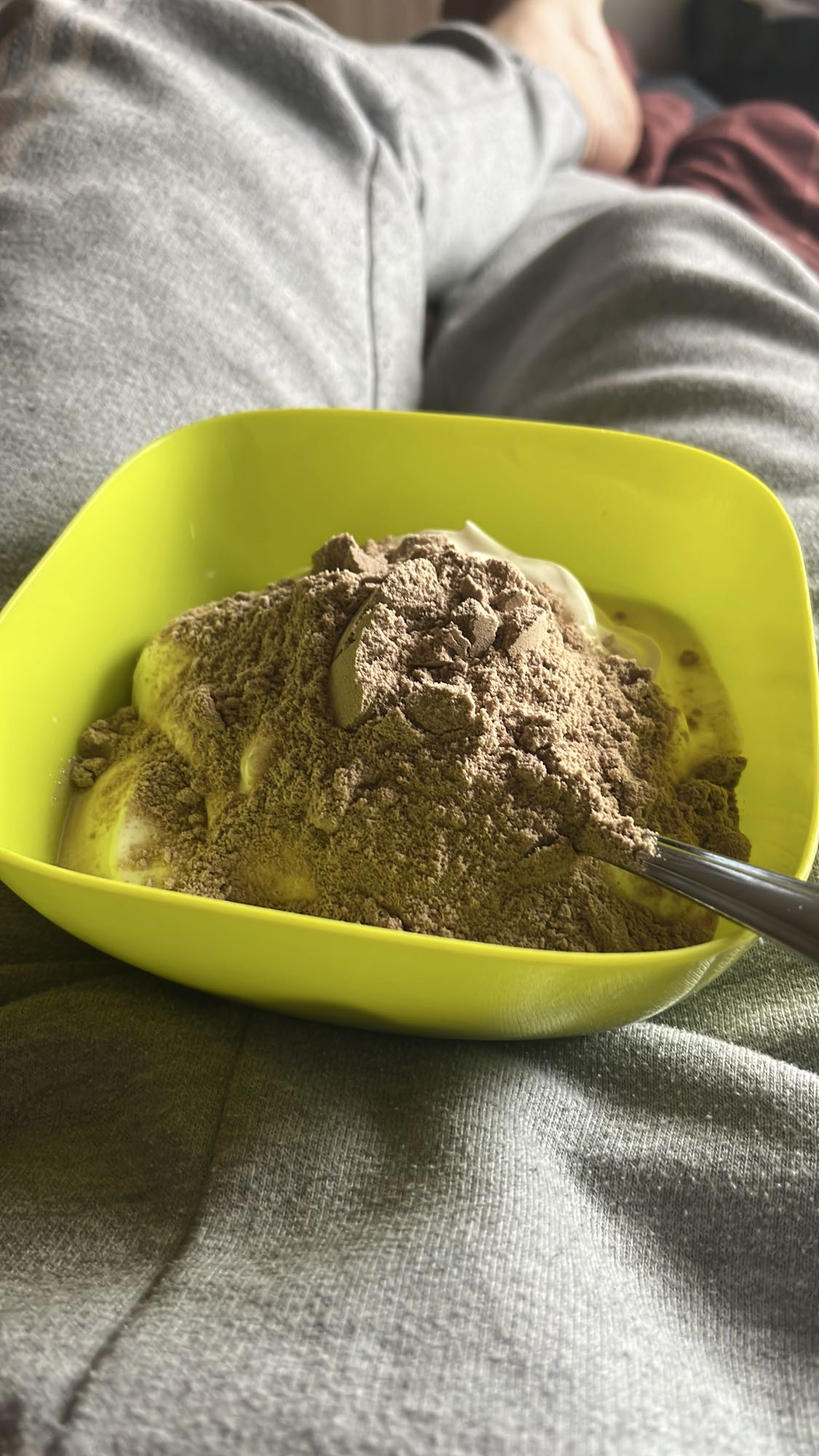 Proteína con yogur