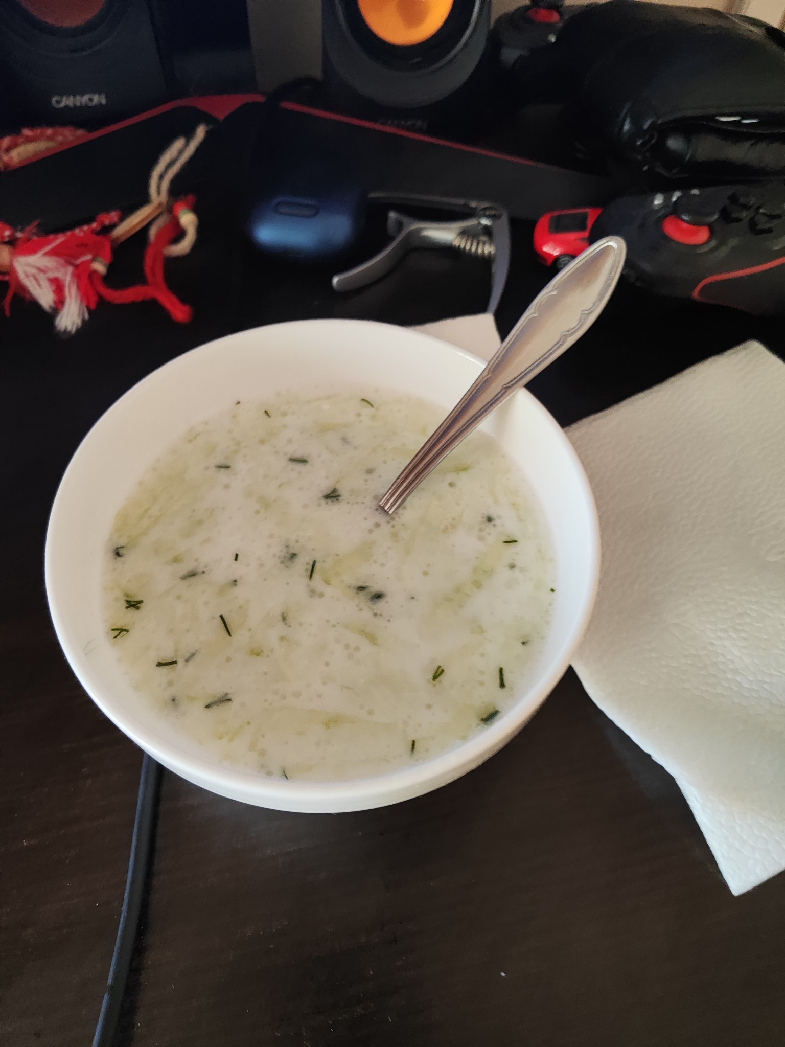 Cucumber Yogurt Soup