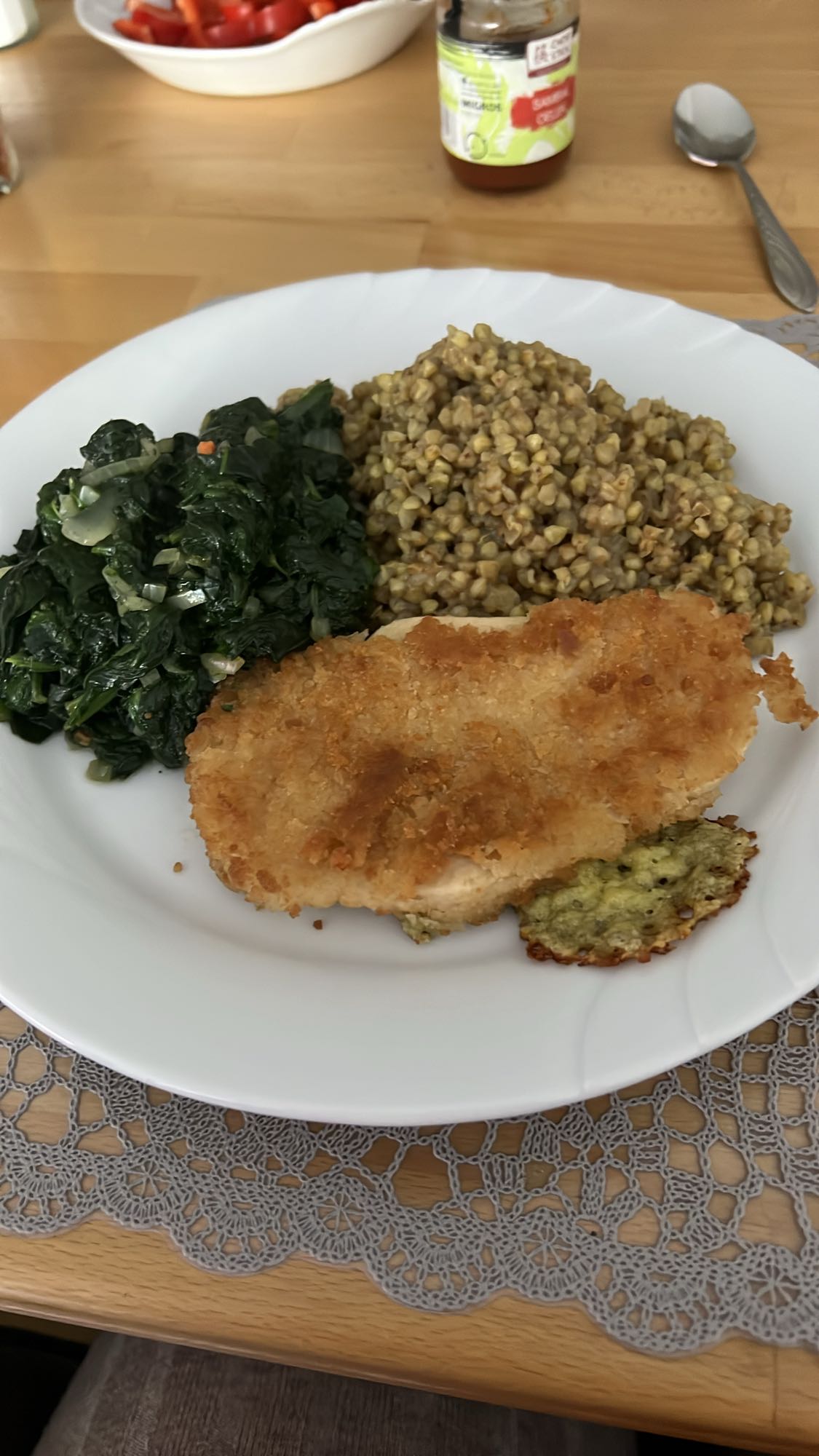 Hähnchen mit Buchweizen