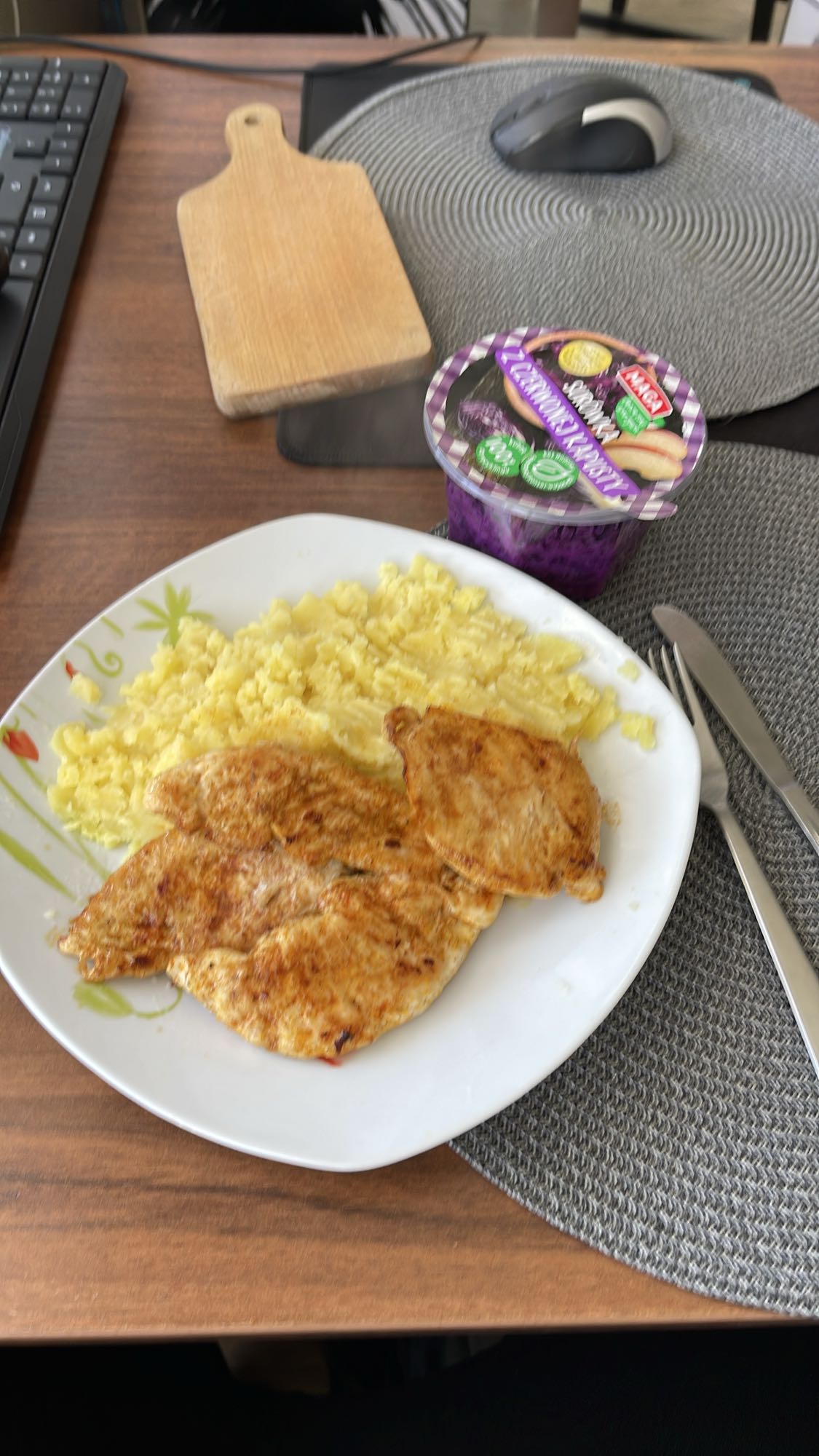 Kurczak z ziemniakami