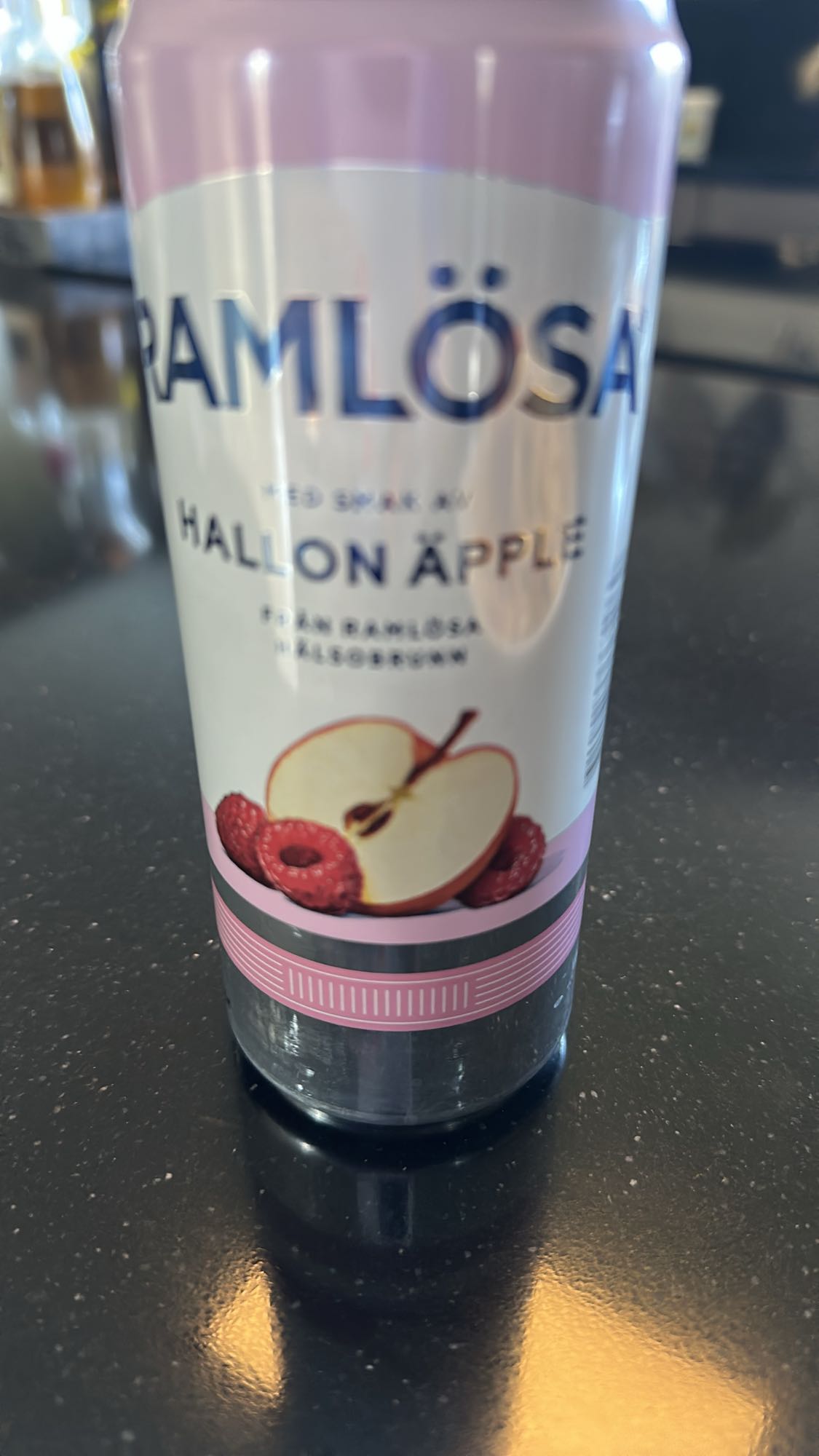 Ramlösa hallon äpple