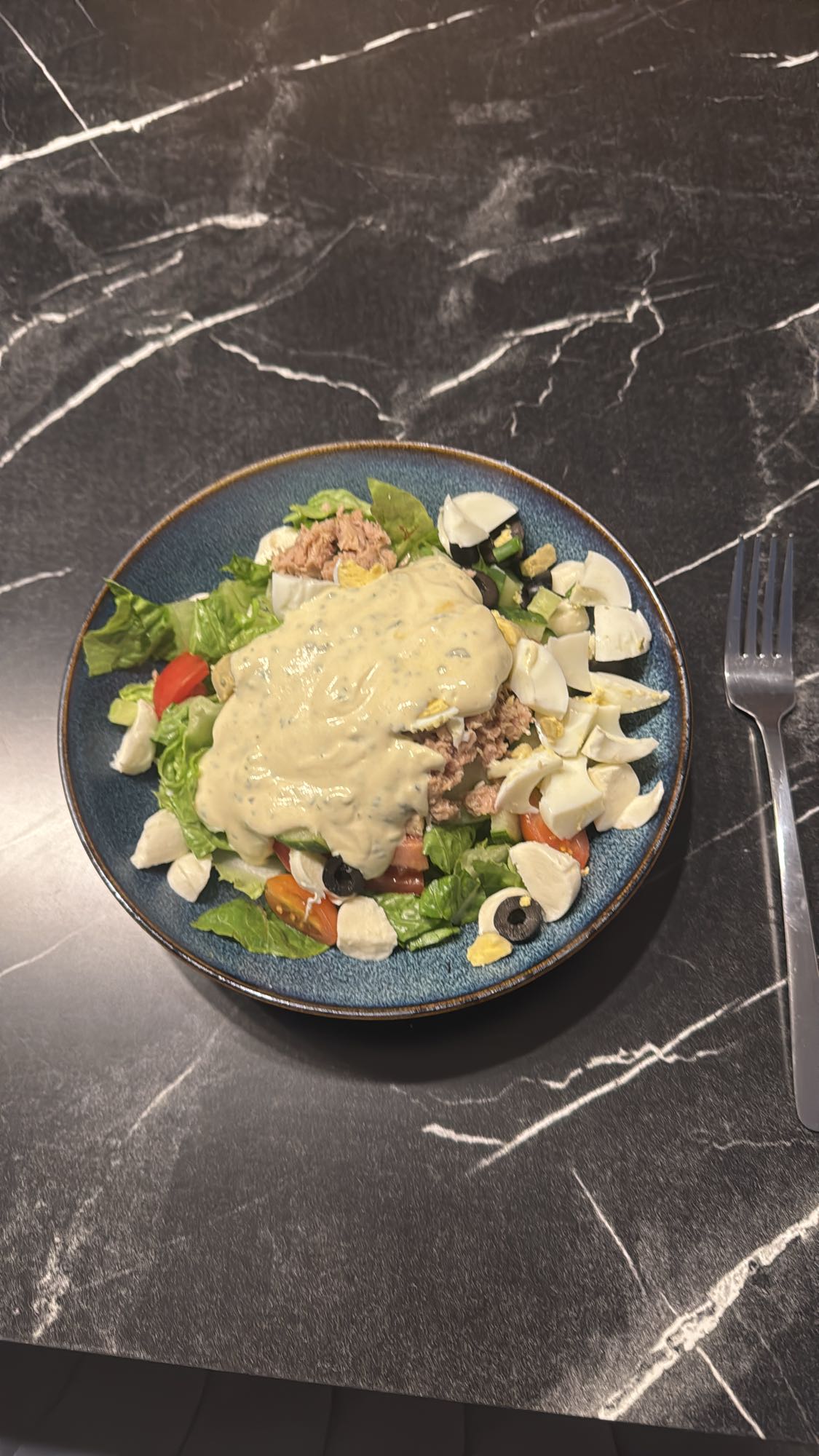 Ton balıklı salata