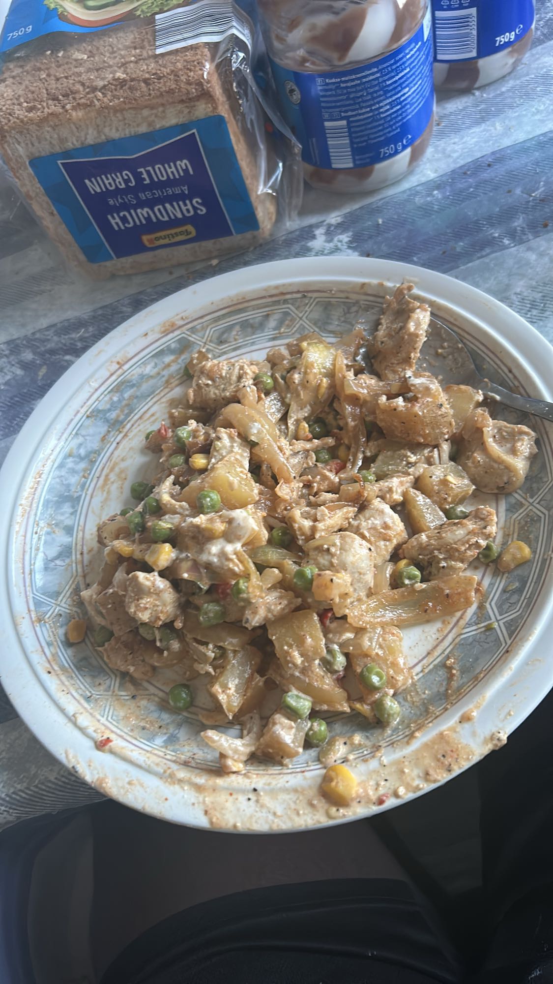 Kycklingröra med grönsaker