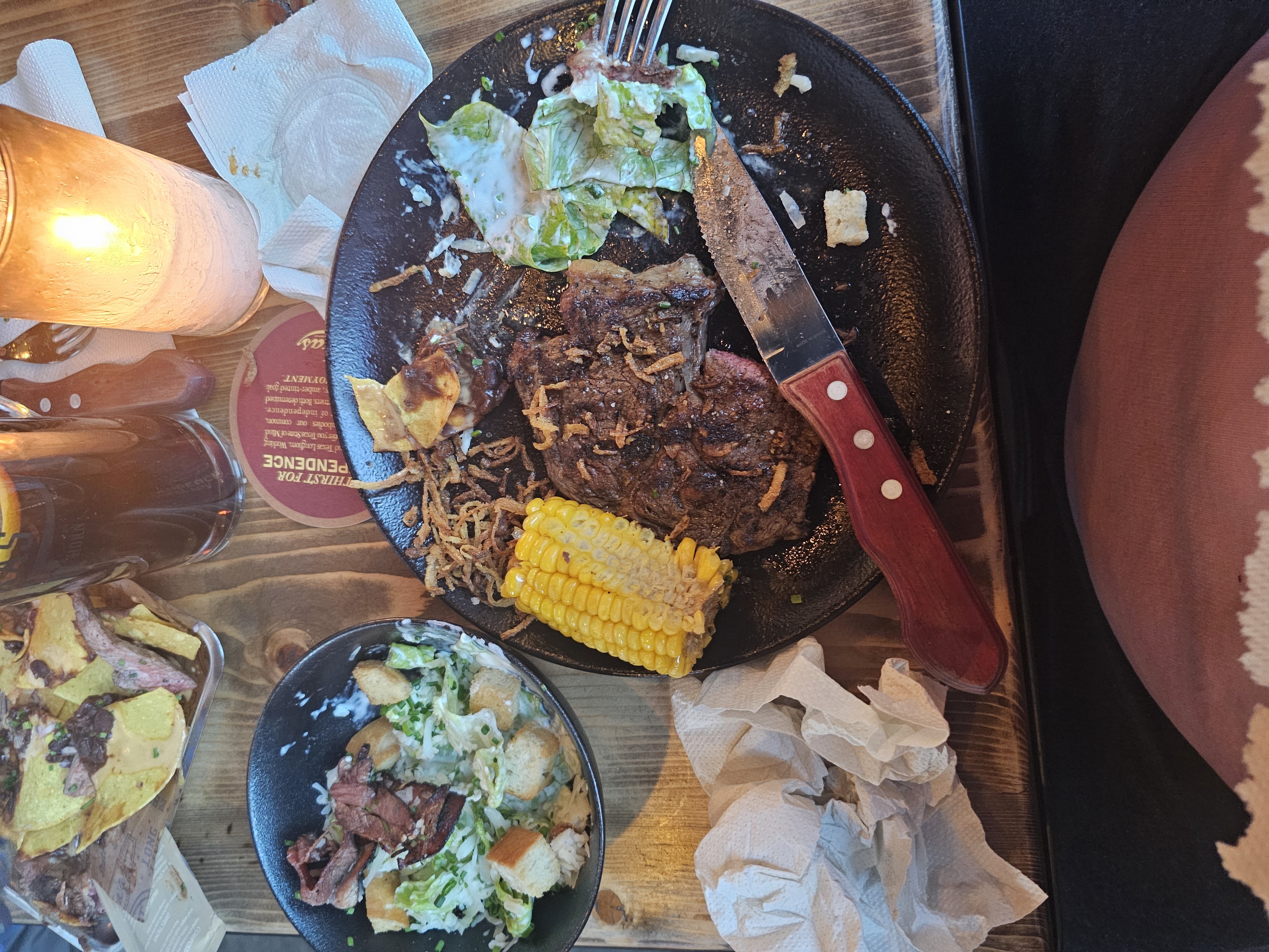 Steak and Salad Plate