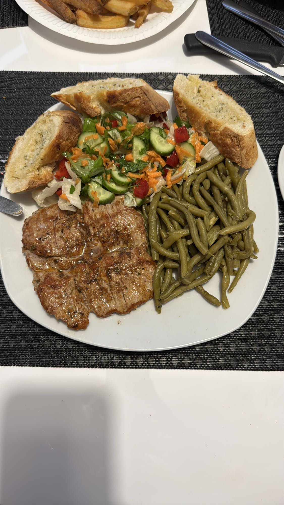 Gegrillter Fleisch-Teller