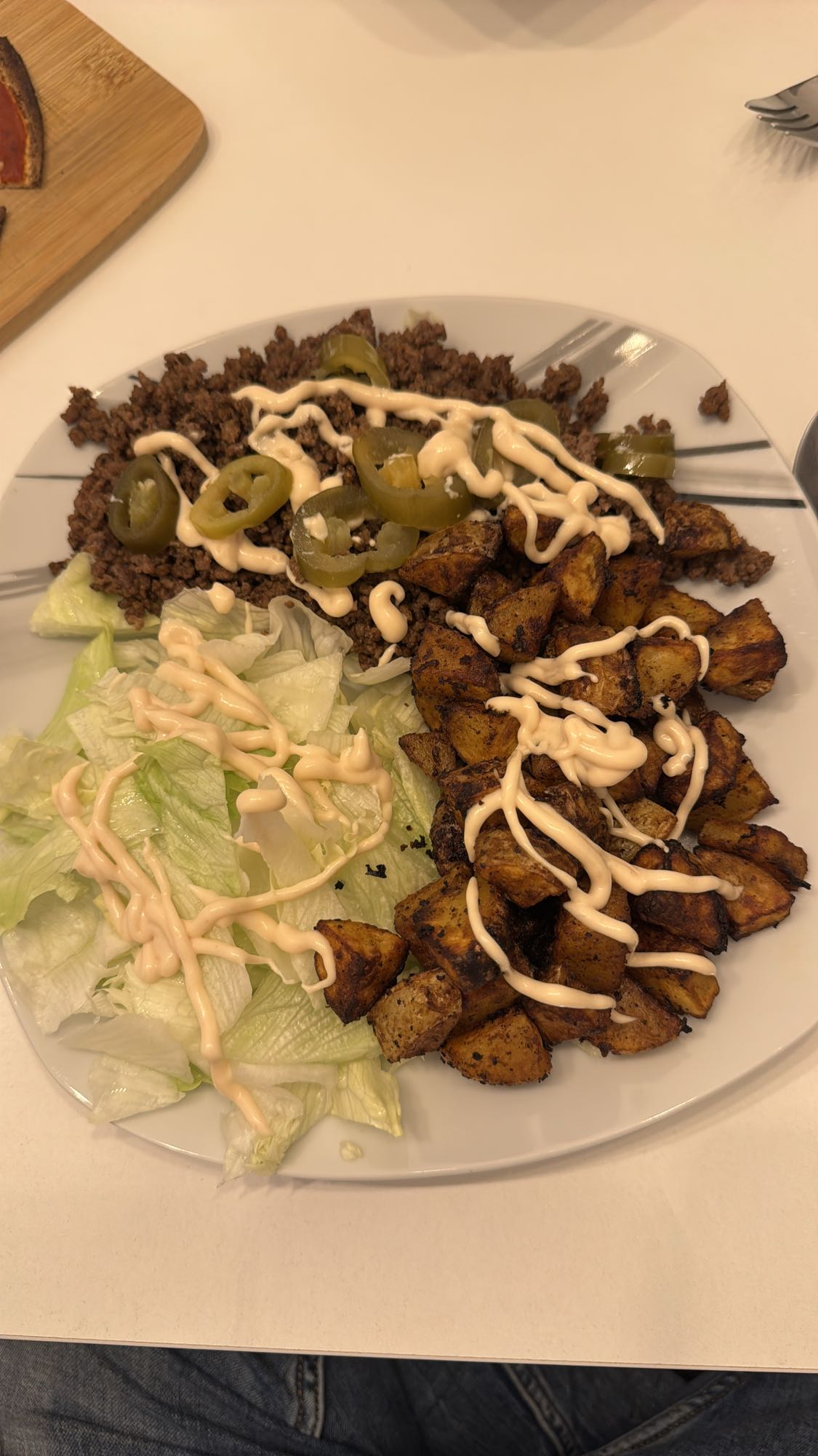 Rindfleisch & Ofenkartoffel Teller