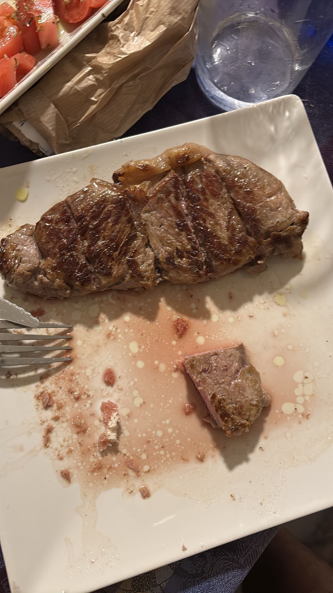 Bistec a la parrilla