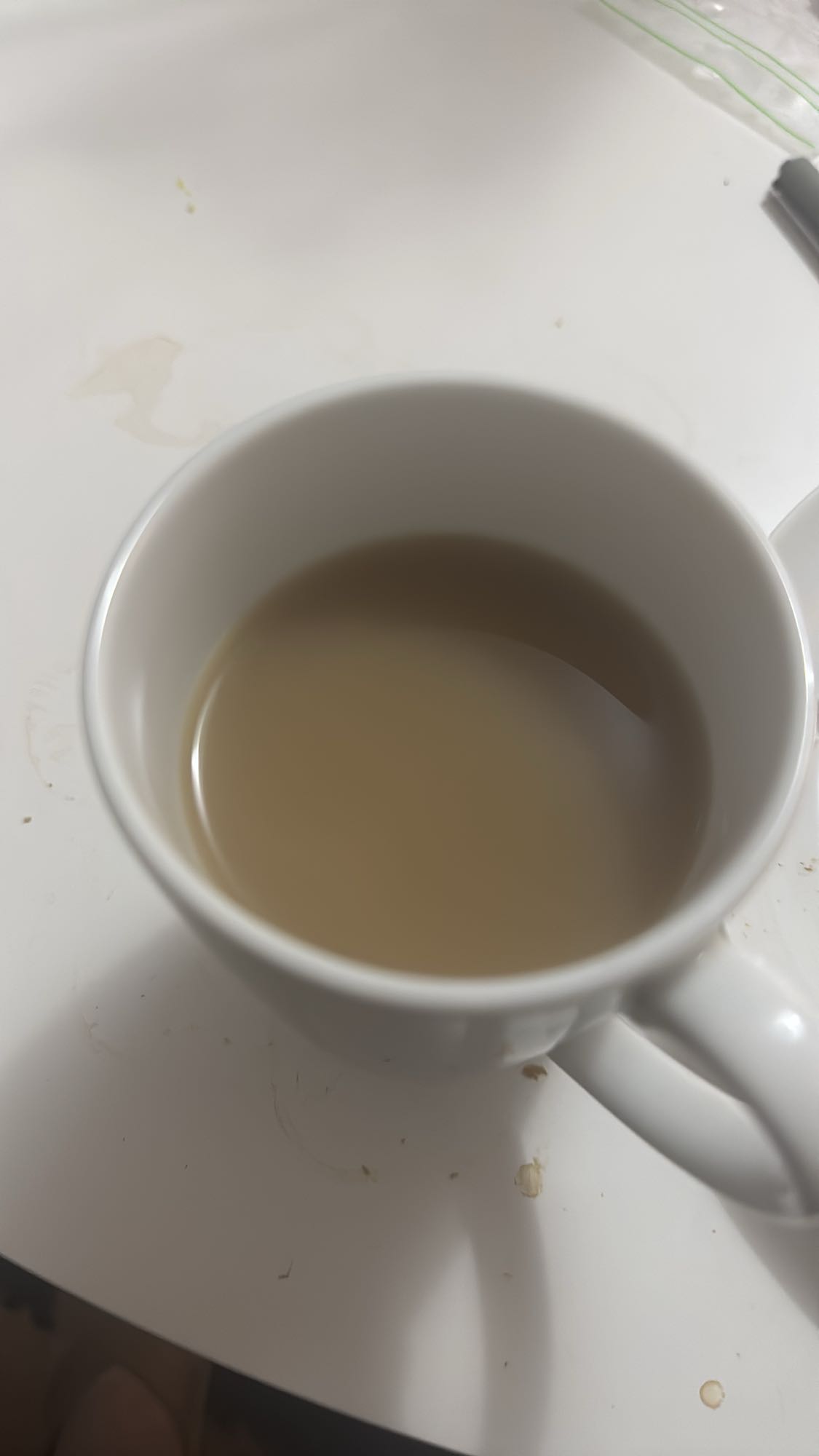 Kaffe med mjölk