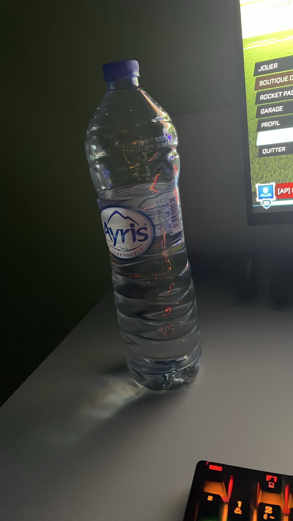 Bouteille d'eau