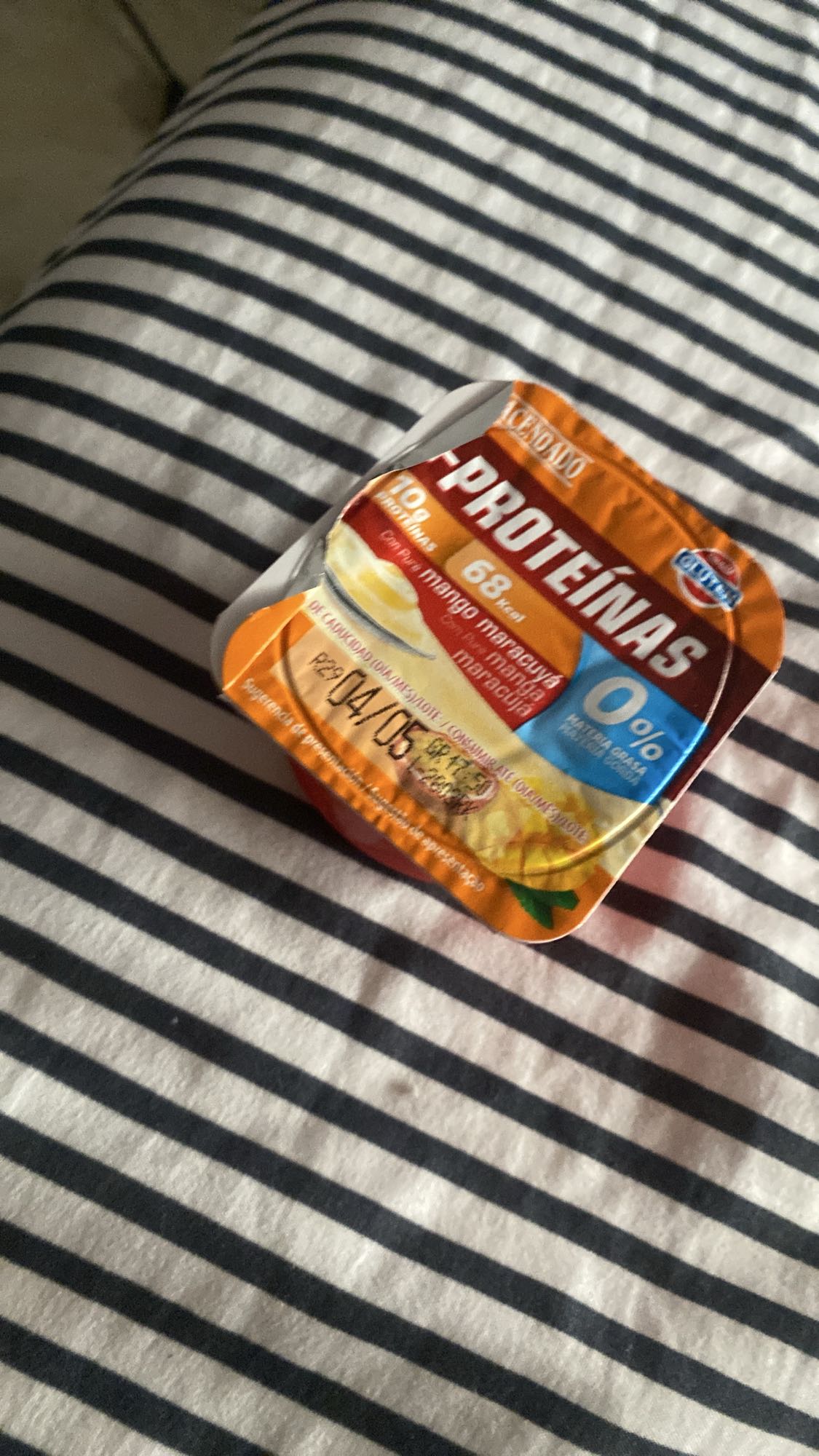 Yogur proteínas mango