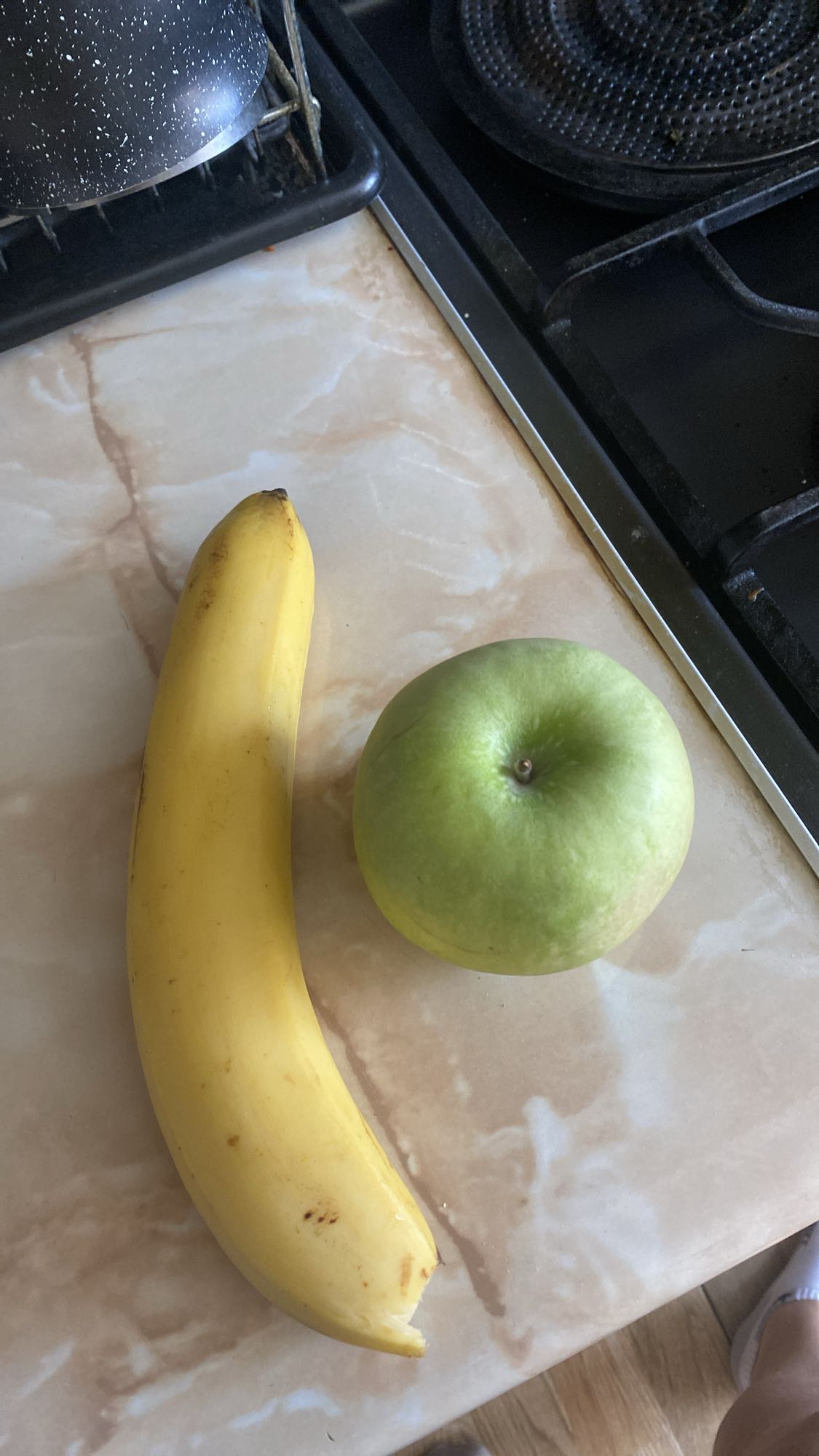 Banana and Apple Snack