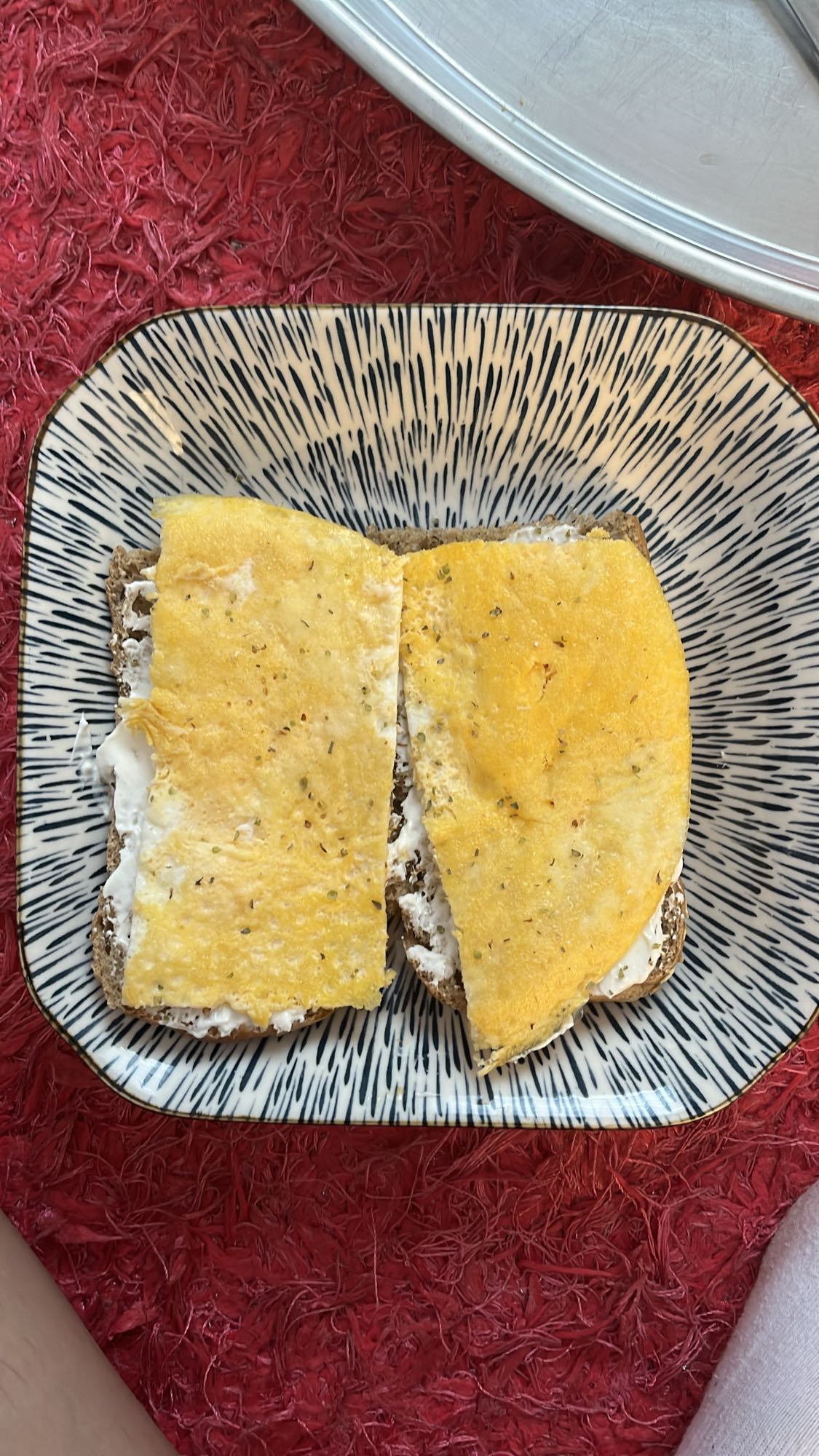 Egg Toast with Spread