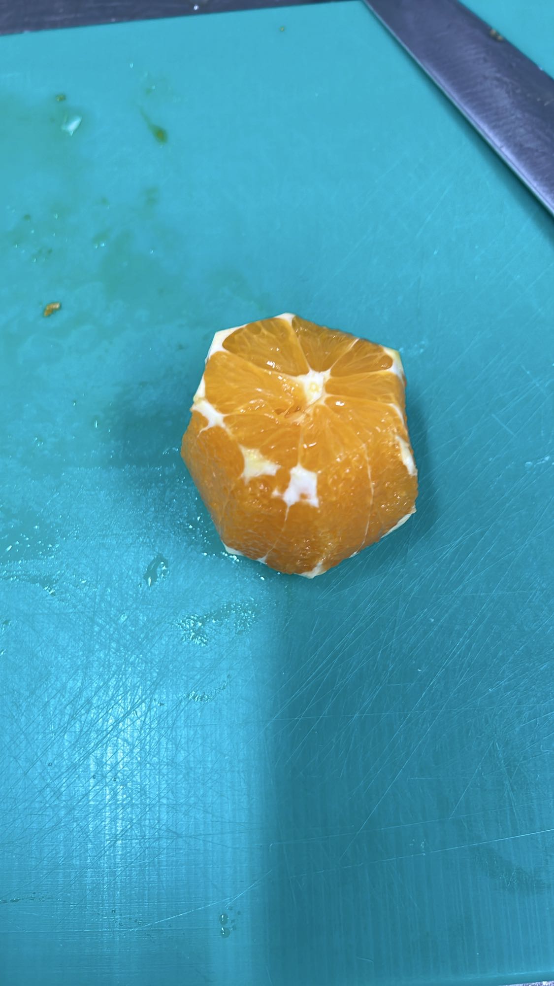 Naranja pelada