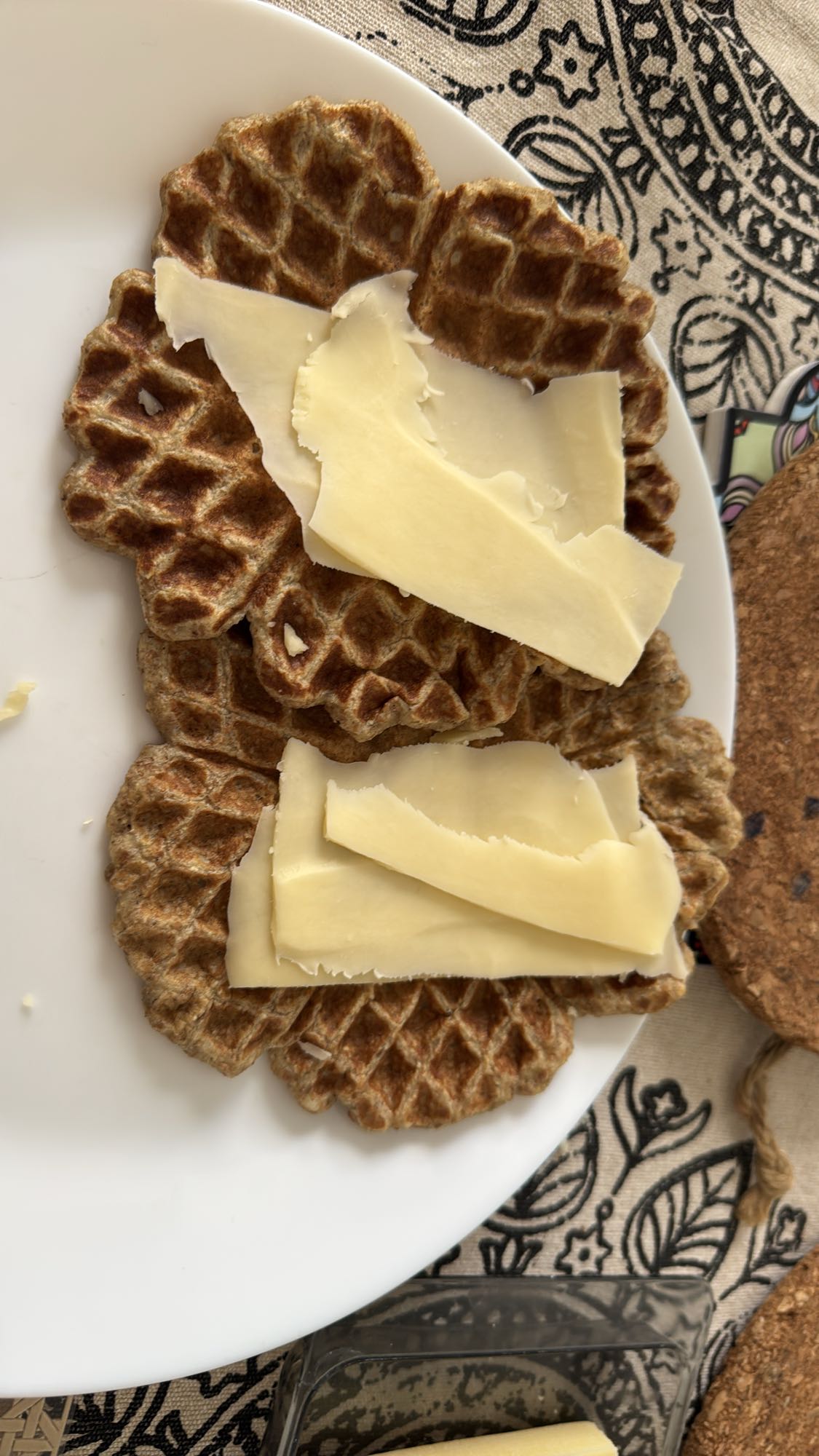 Våfflor med ost