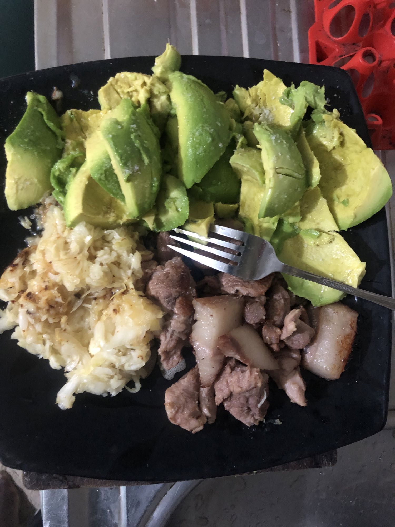 Avocado Meat Plate