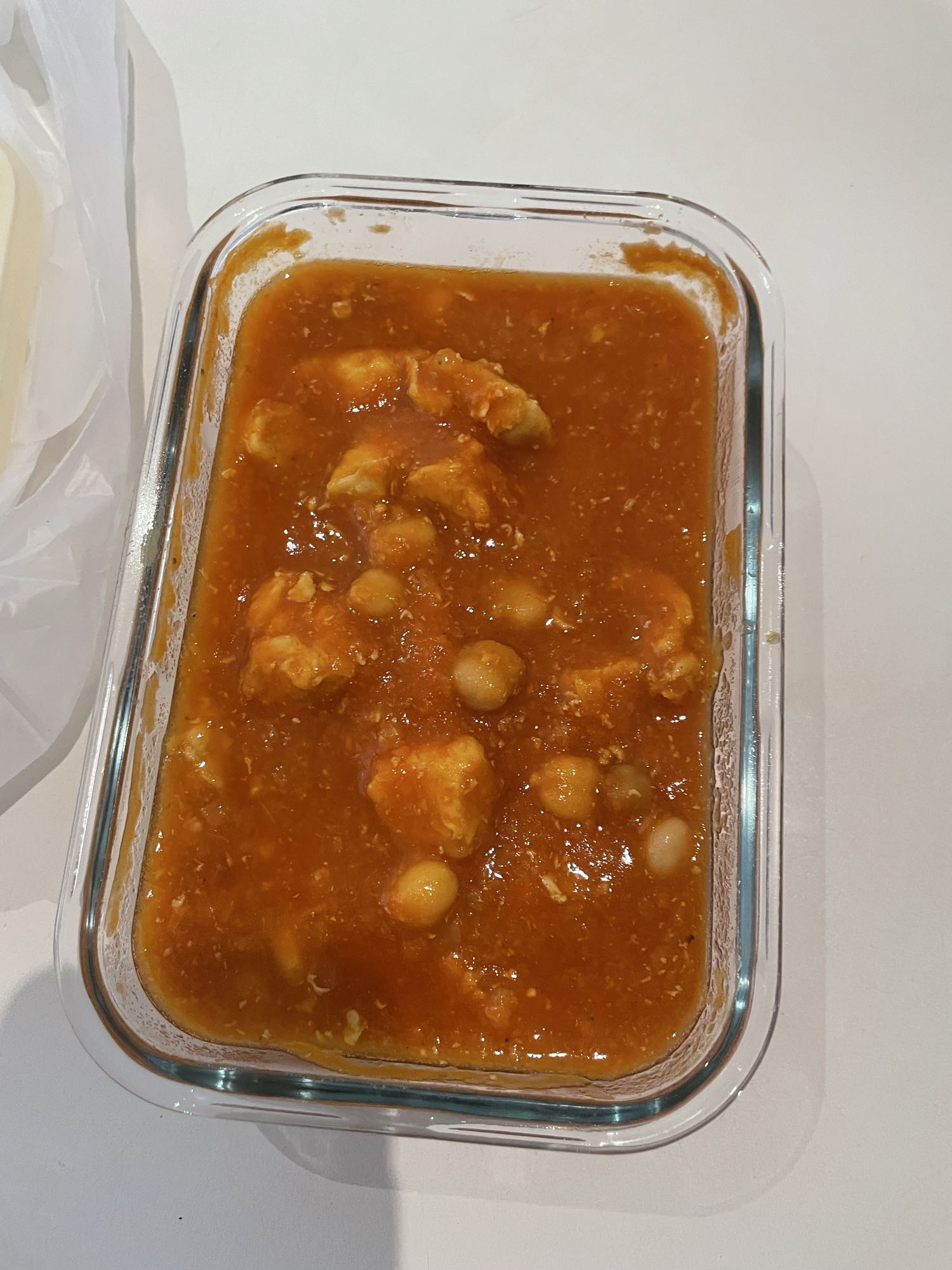 Kycklinggryta med kikärtor