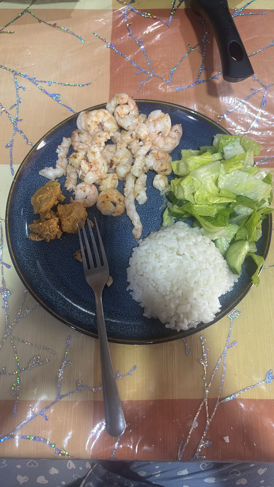 Shrimp Rice Salad Plate