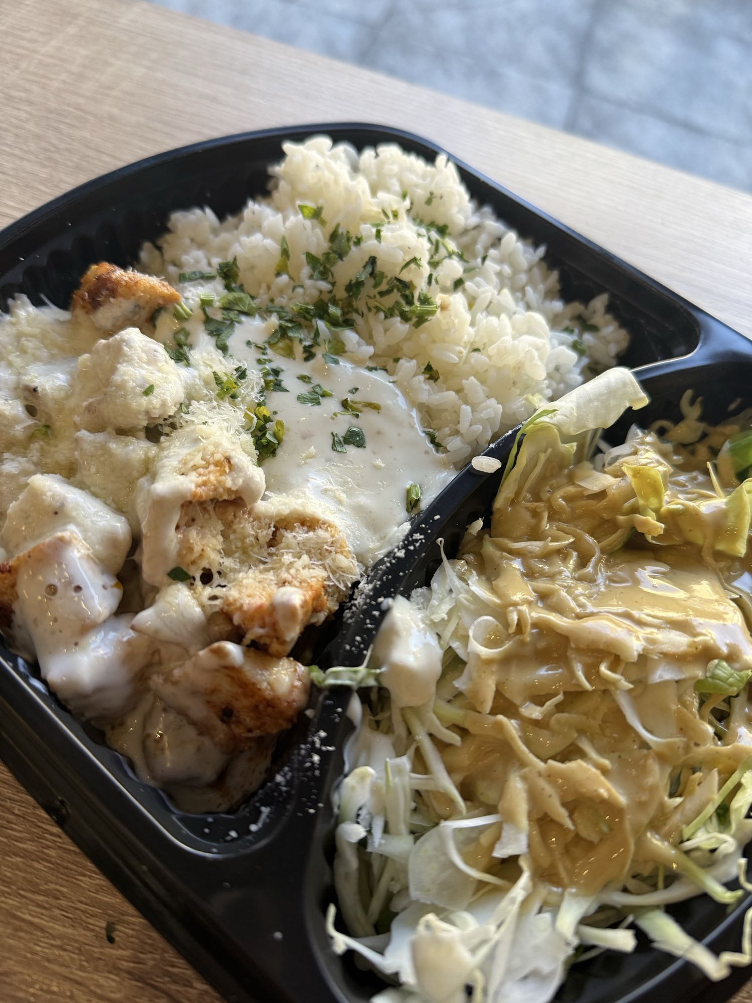 Chicken Rice Salad Plate