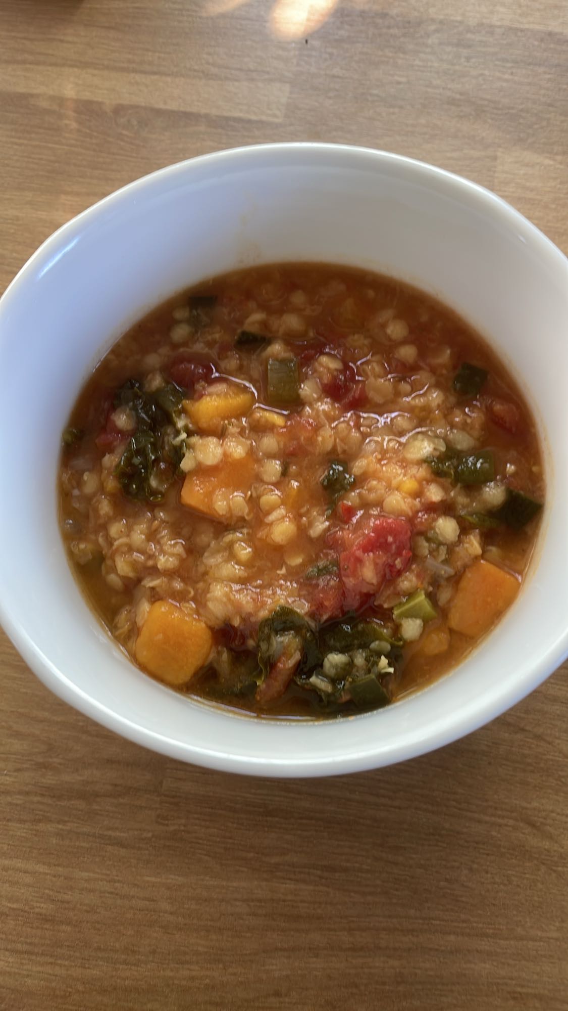 Zupa z soczewicą