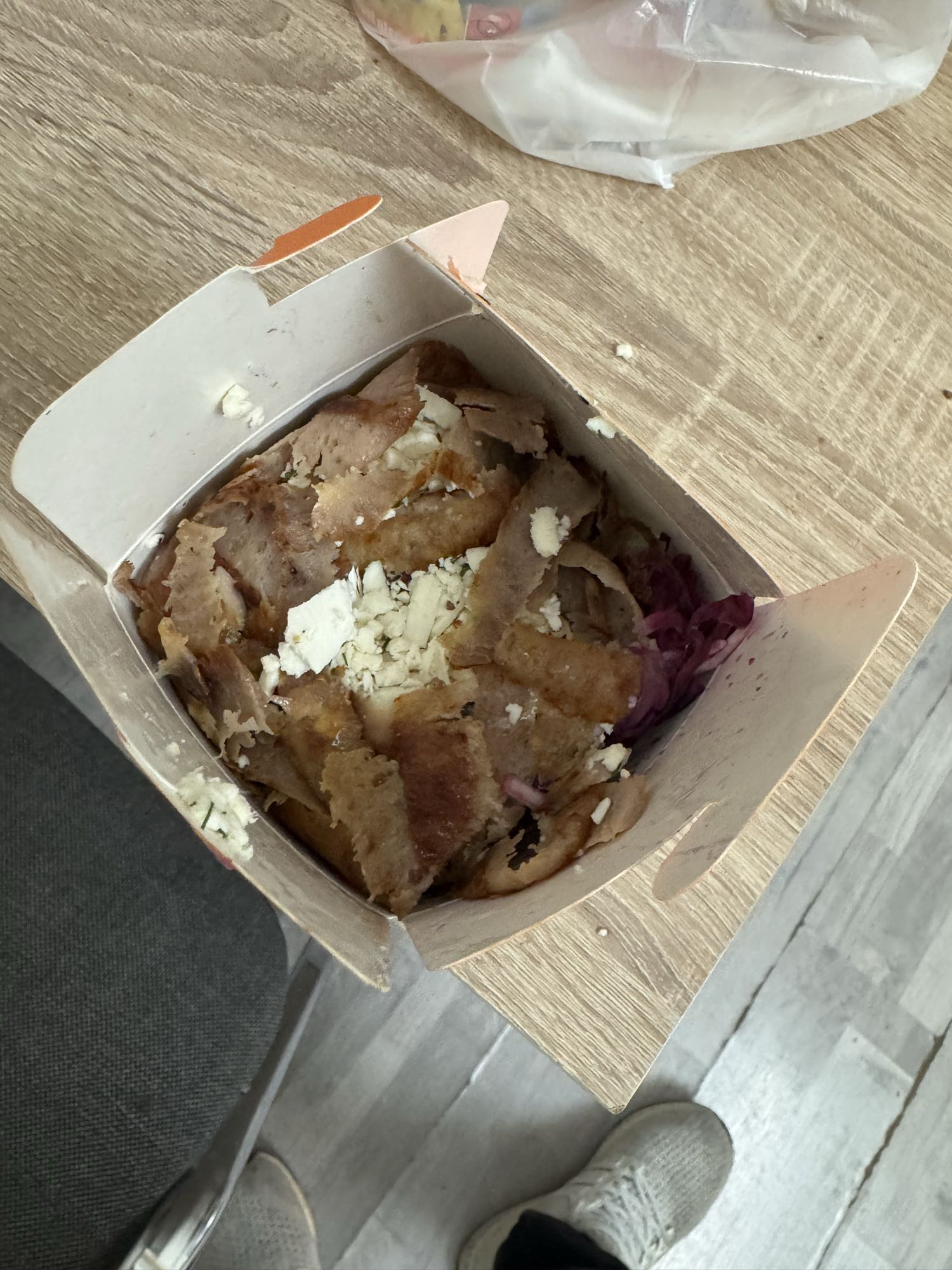 Dönerbox mit Käse