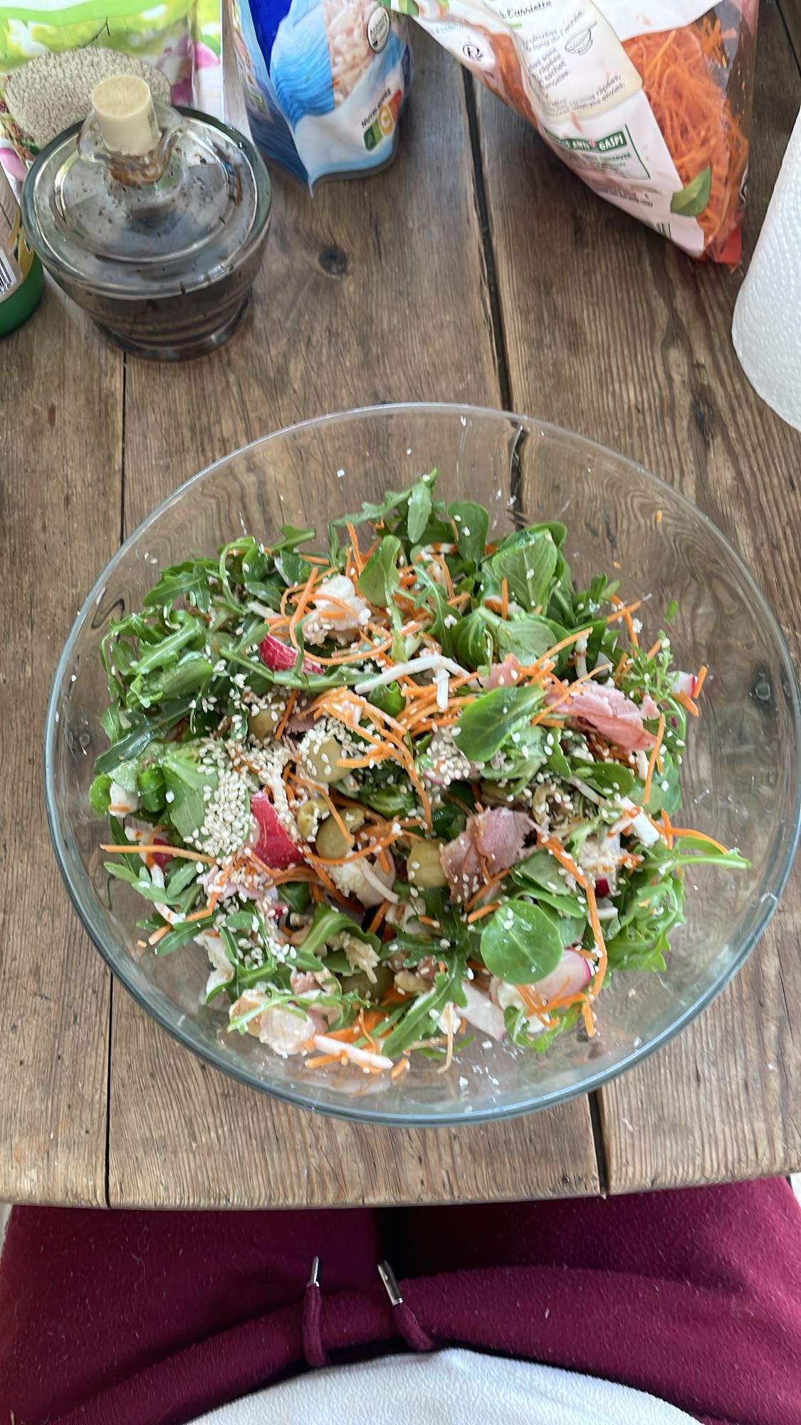 Salade fraîche santé