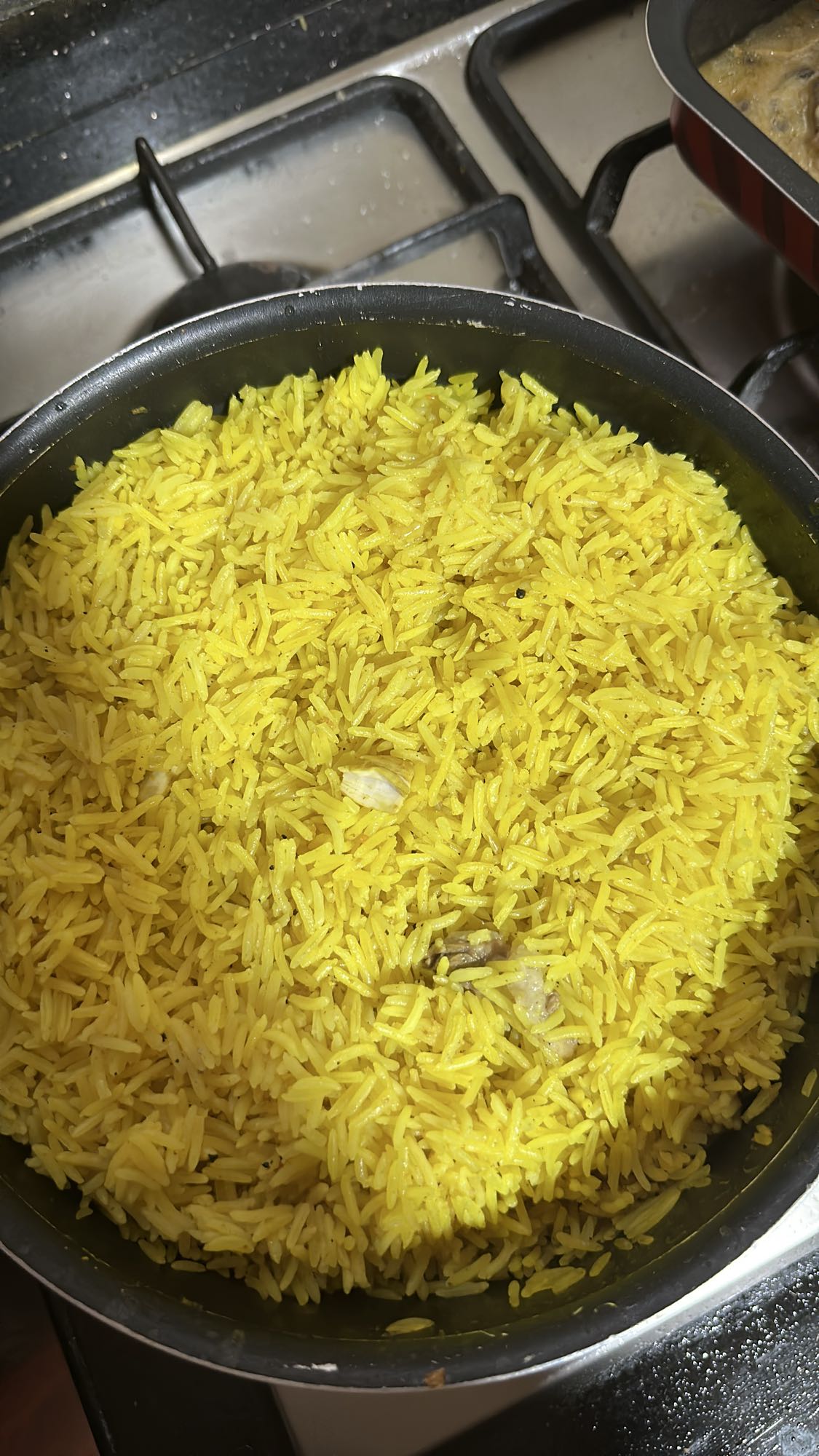 Yellow Rice Dish