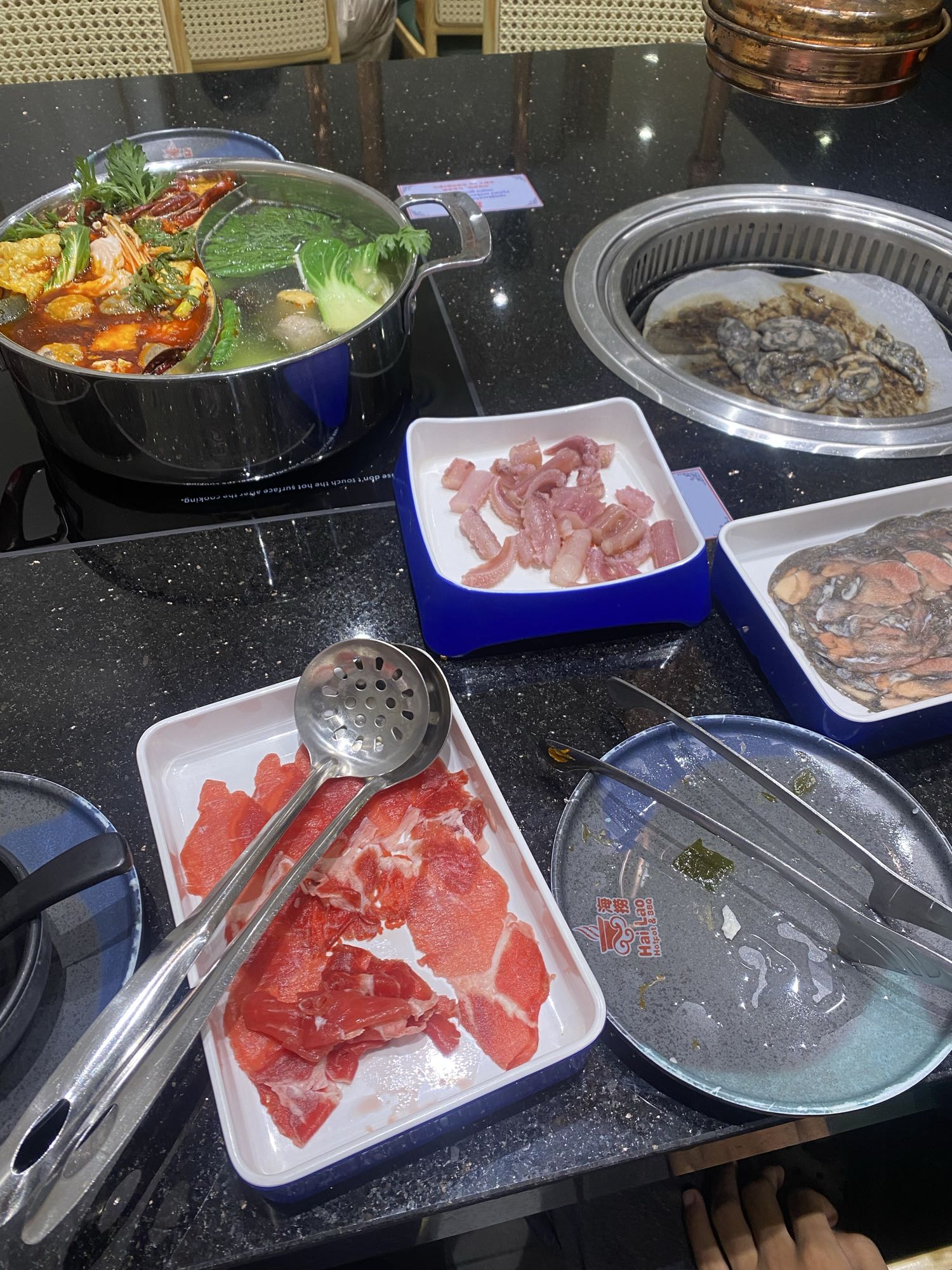 Hotpot and BBQ Combo