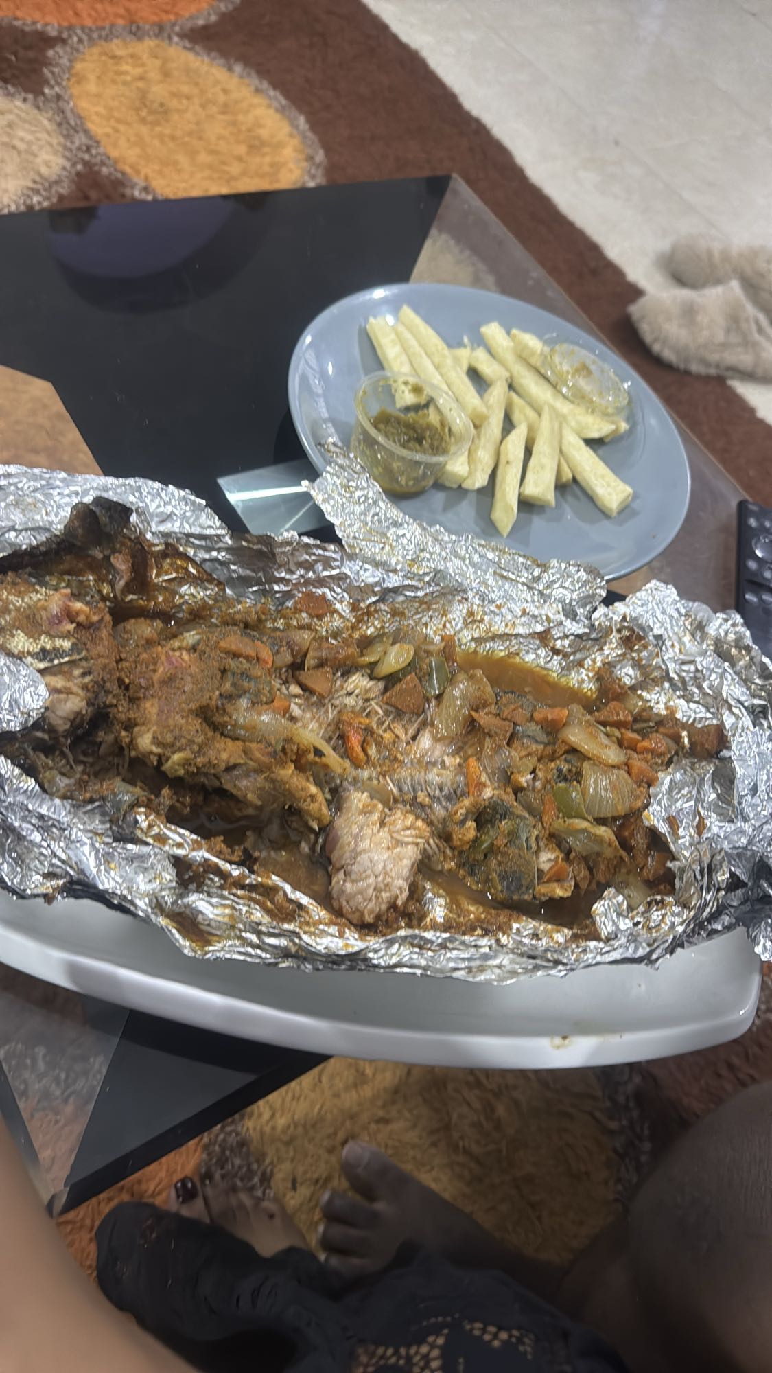 Grilled Fish and Yuca